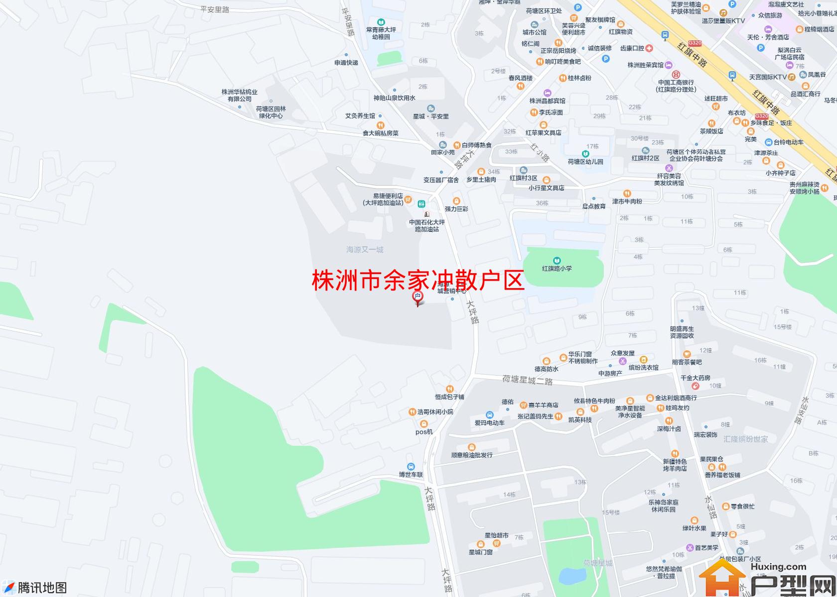 余家冲散户区小区 - 户型网