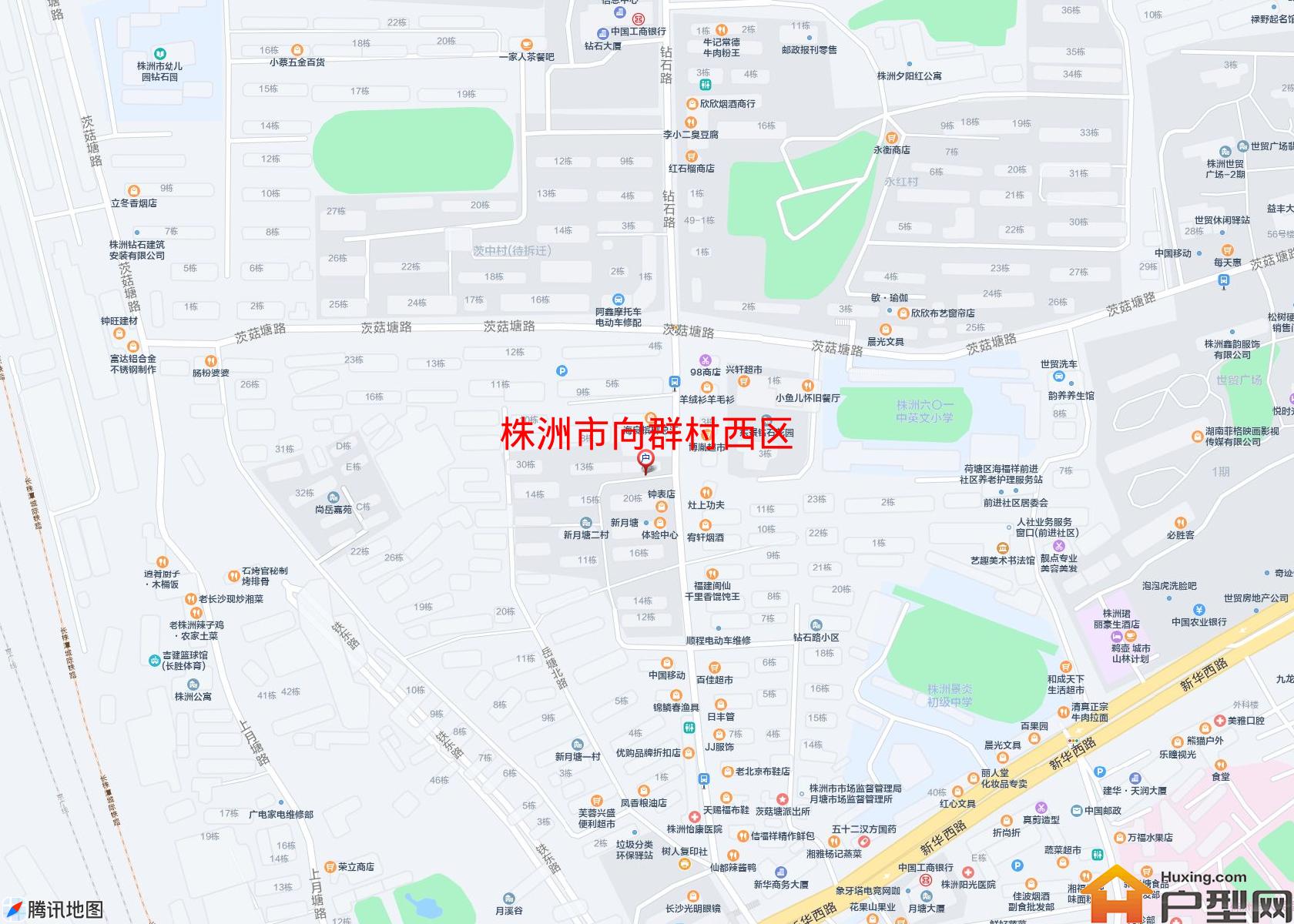 向群村西区小区 - 户型网