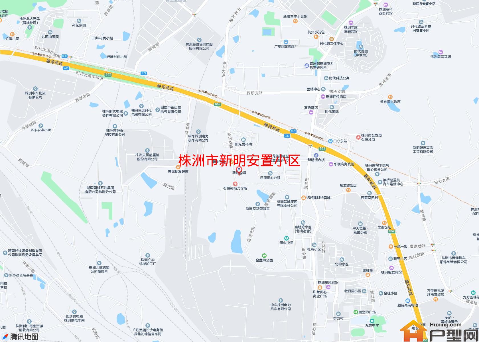 新明安置小区小区 - 户型网