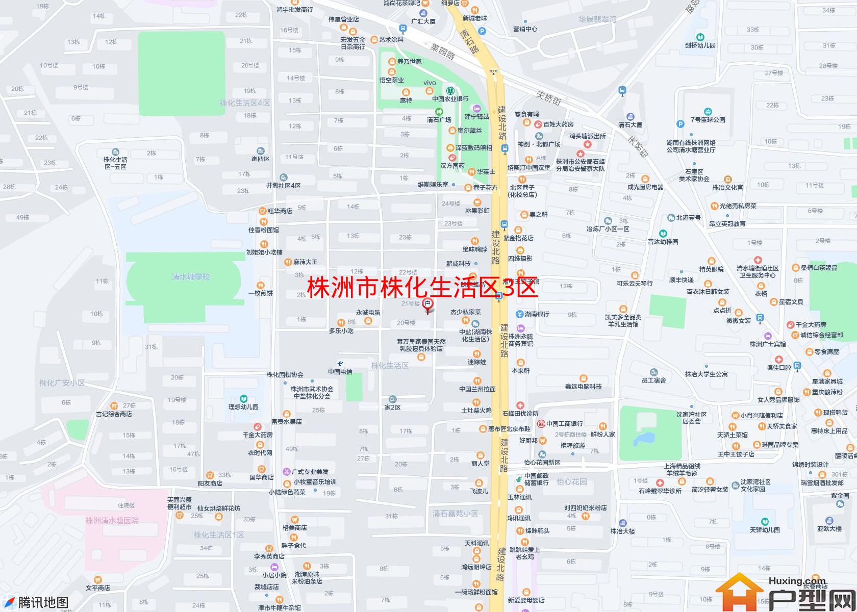 株化生活区3区小区 - 户型网