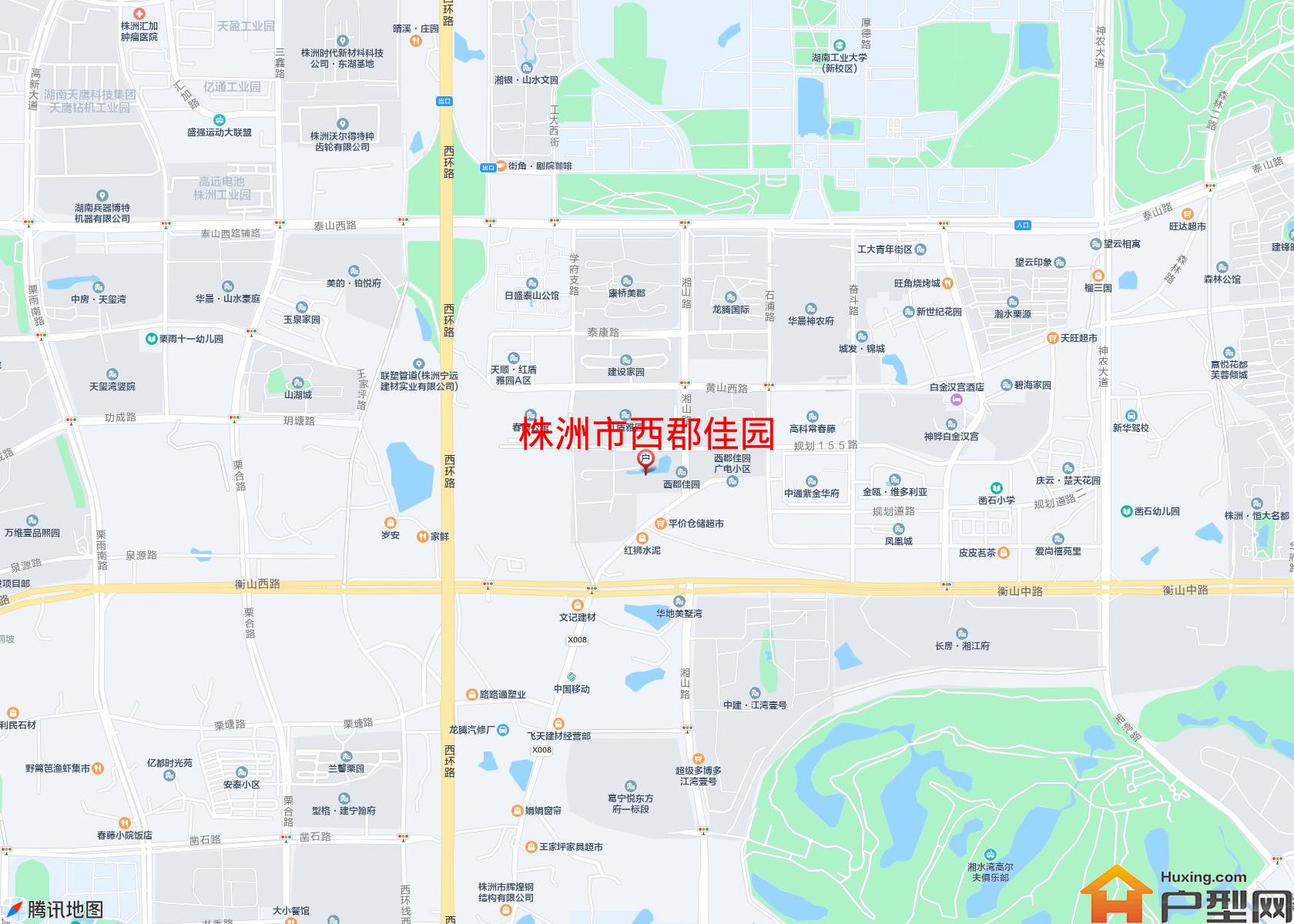 西郡佳园小区 - 户型网
