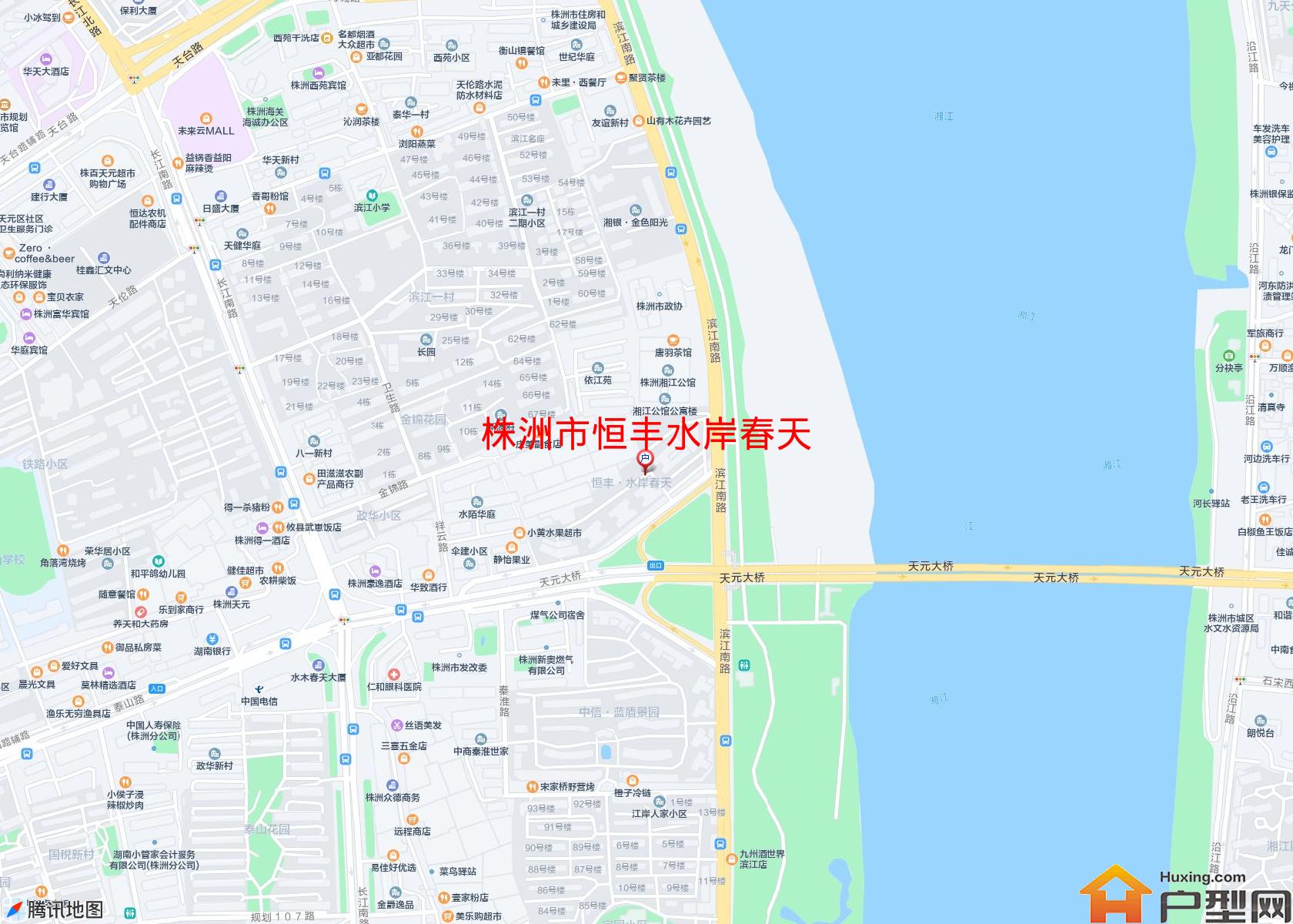 恒丰水岸春天小区 - 户型网