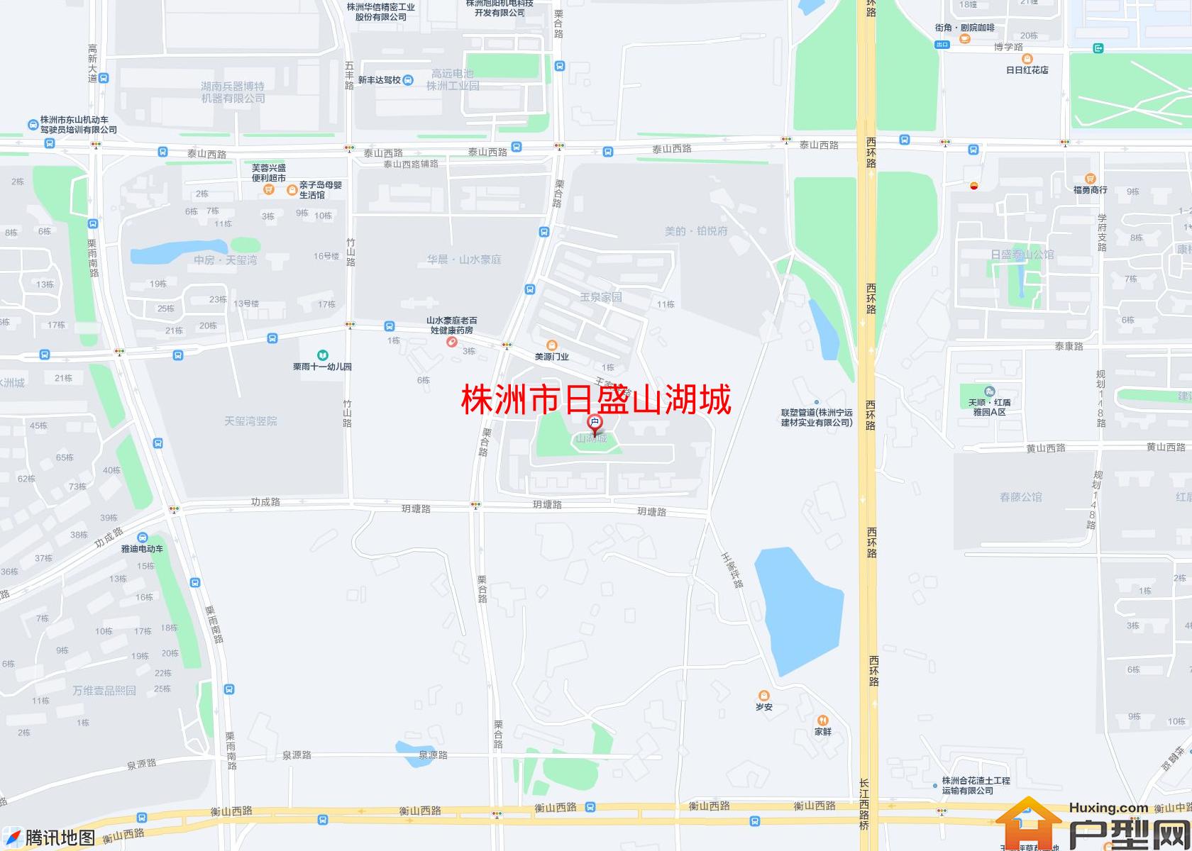 日盛山湖城小区 - 户型网
