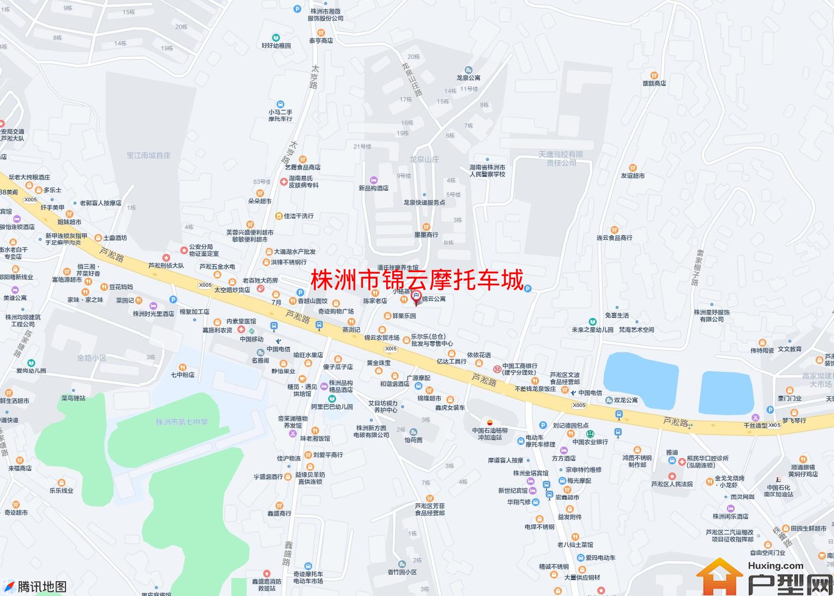 锦云摩托车城小区 - 户型网