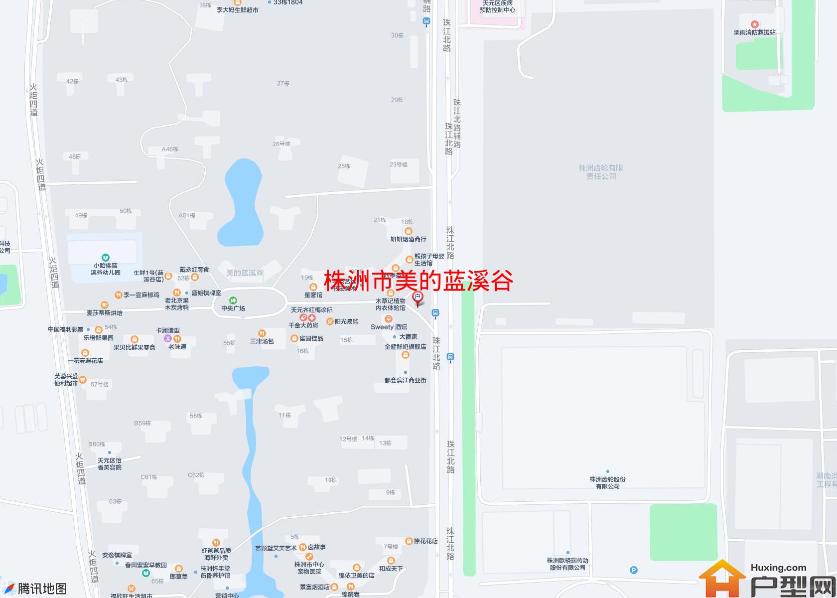 美的蓝溪谷小区 - 户型网