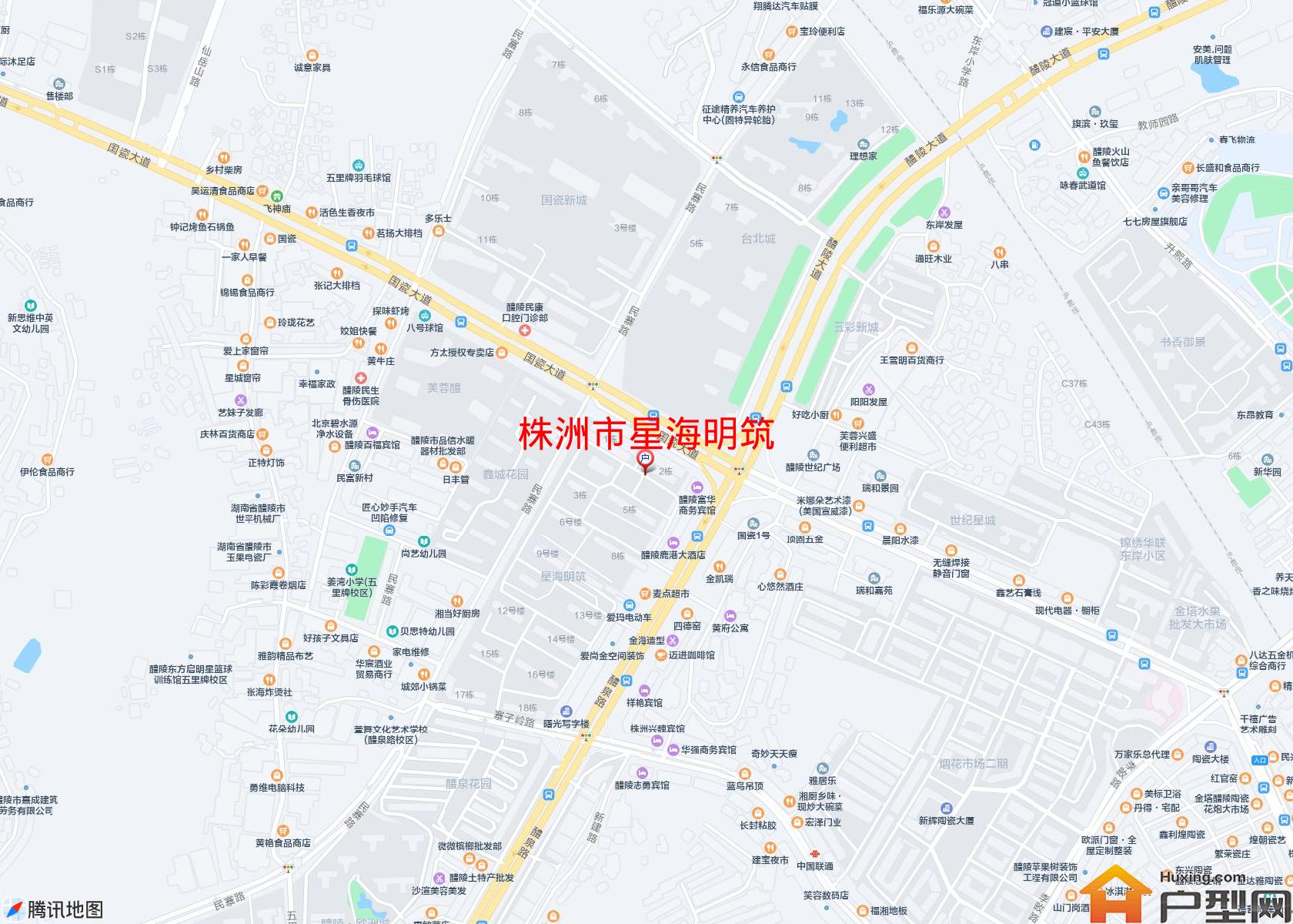 星海明筑小区 - 户型网