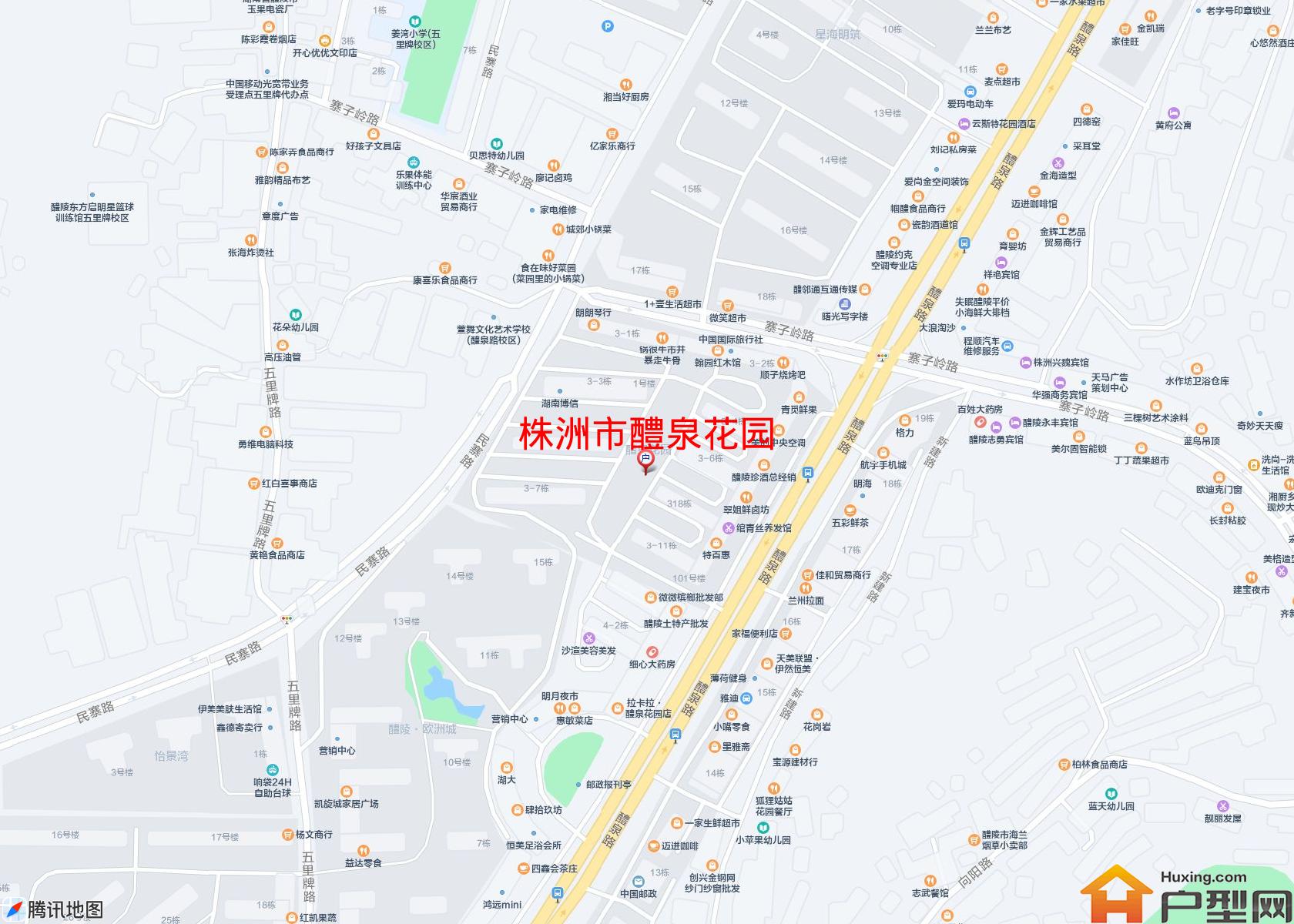 醴泉花园小区 - 户型网