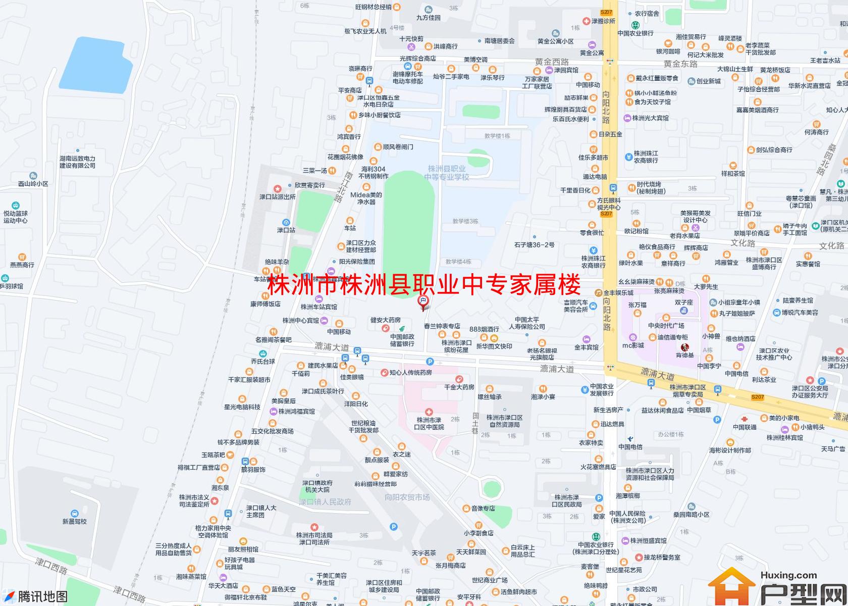 株洲县职业中专家属楼小区 - 户型网