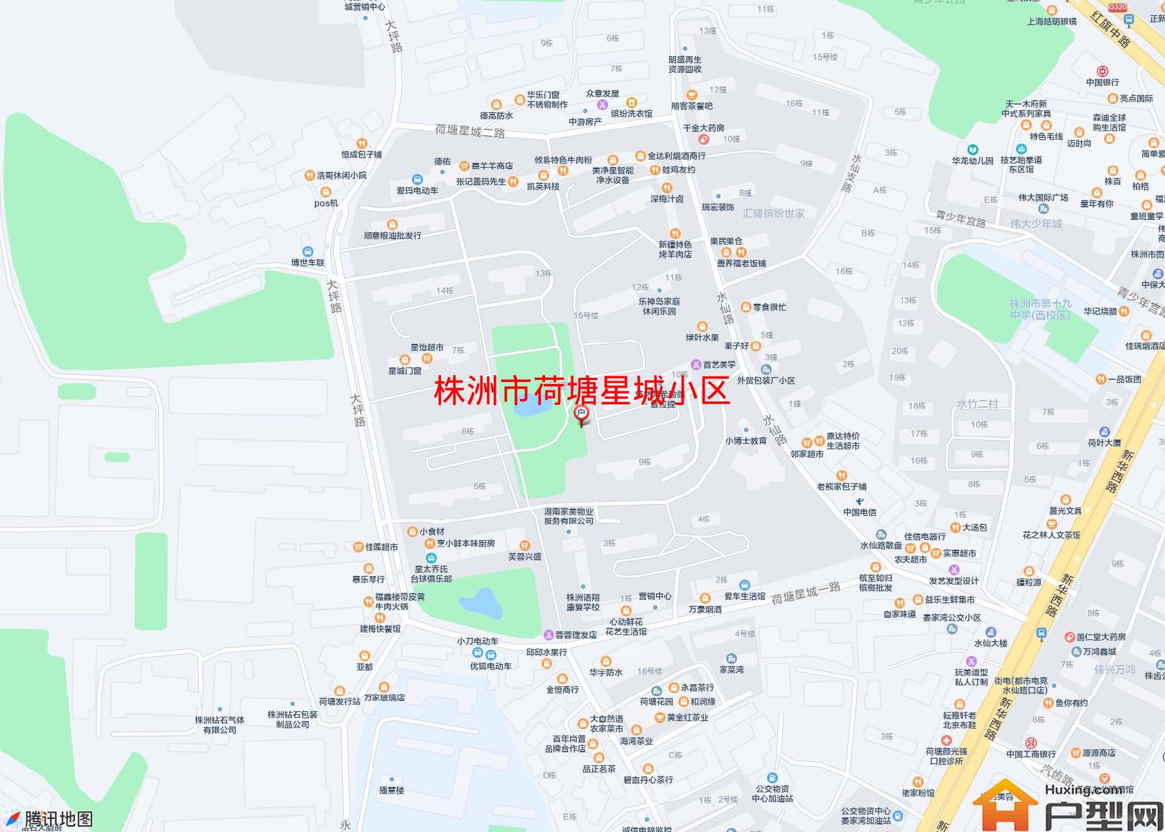 荷塘星城小区小区 - 户型网
