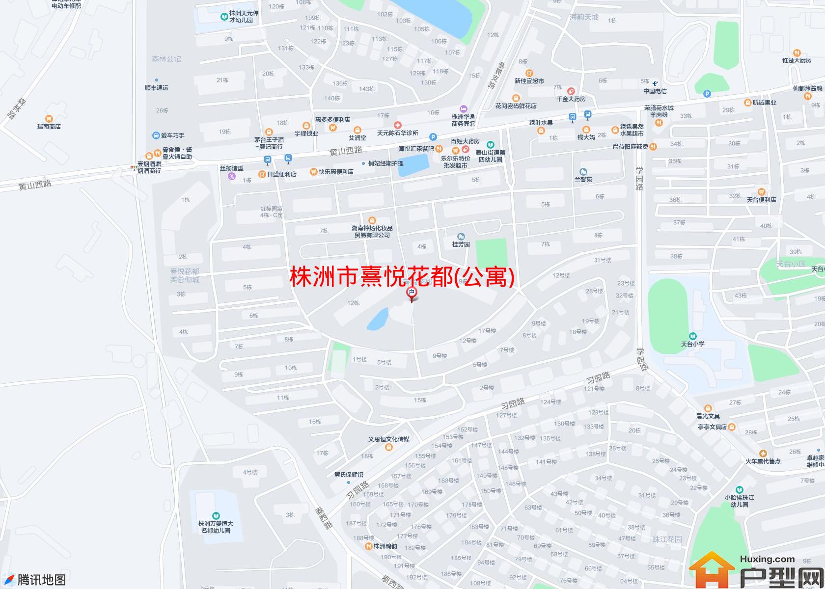 熹悦花都(公寓)小区 - 户型网