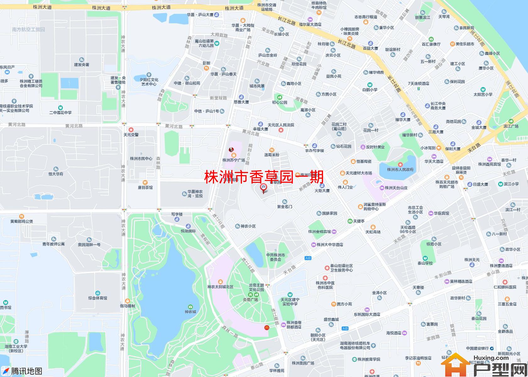 香草园一期小区 - 户型网