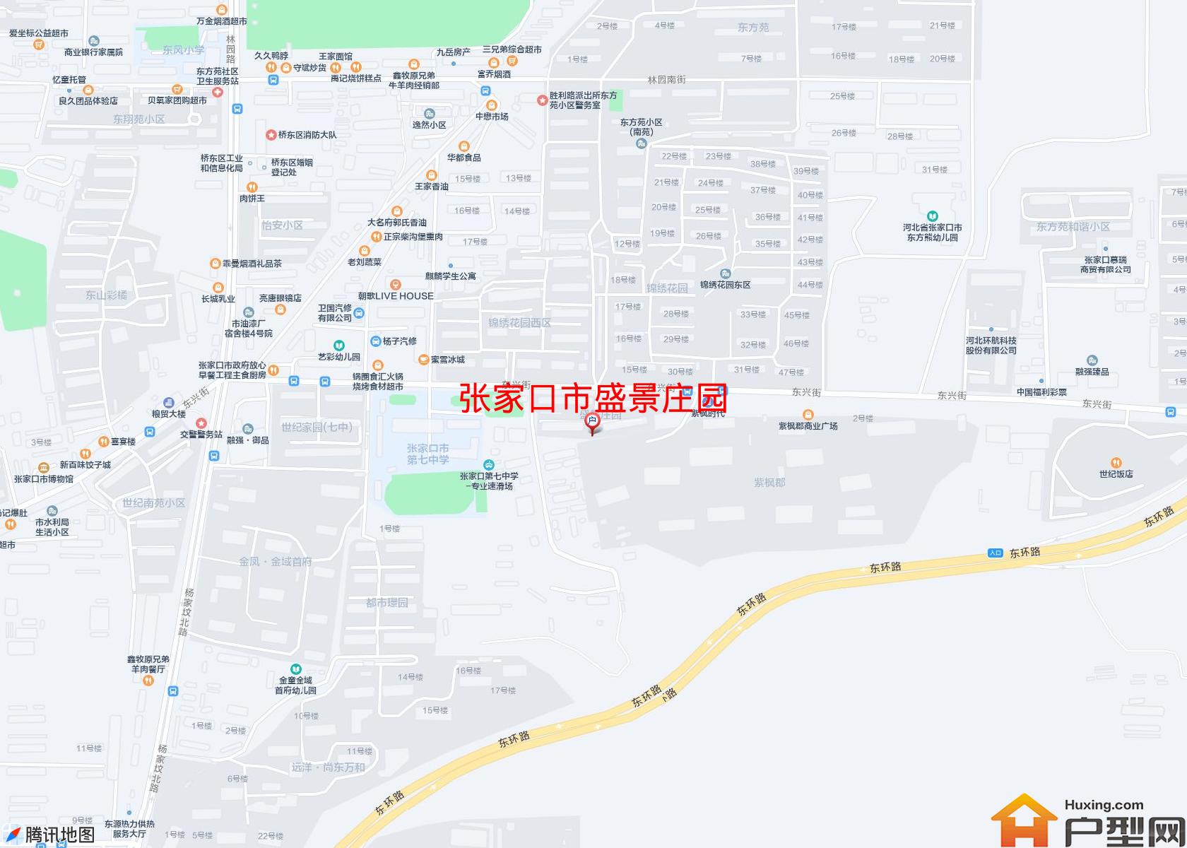 盛景庄园小区 - 户型网