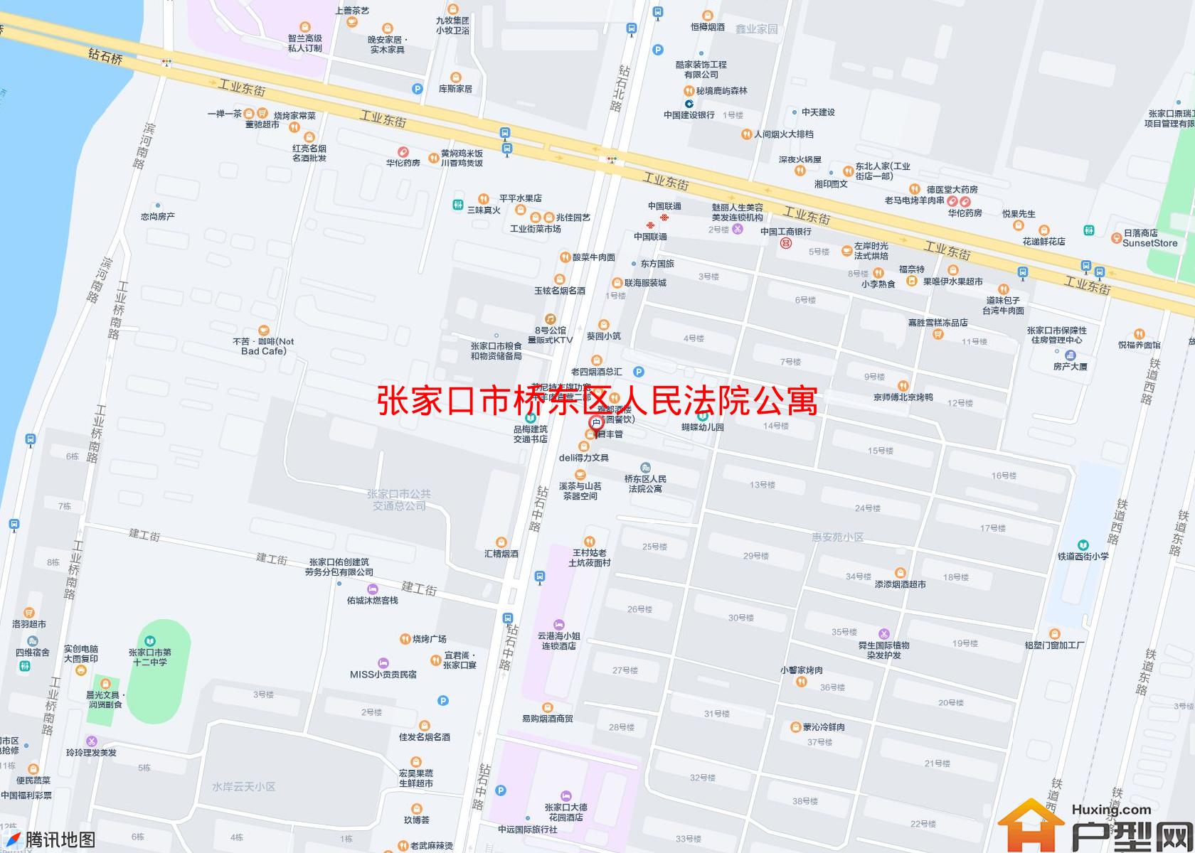桥东区人民法院公寓小区 - 户型网