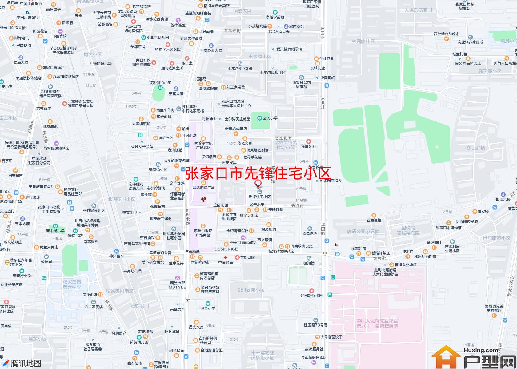 先锋住宅小区小区 - 户型网