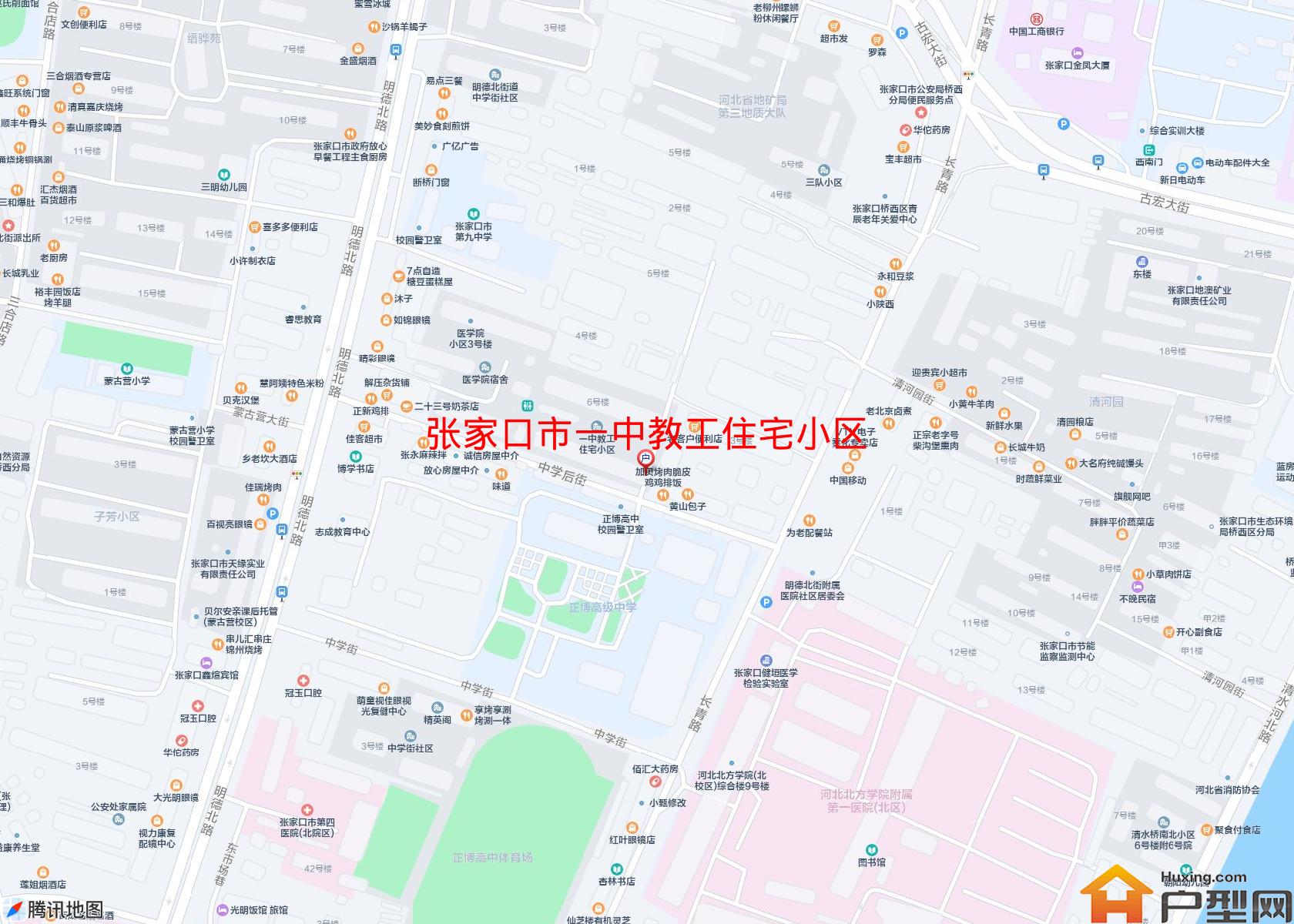 一中教工住宅小区小区 - 户型网