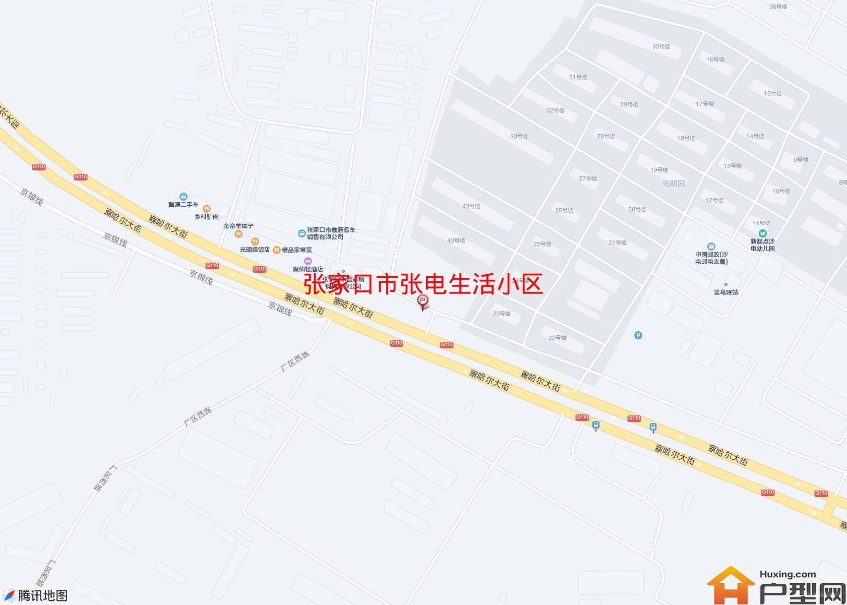 张电生活小区小区 - 户型网