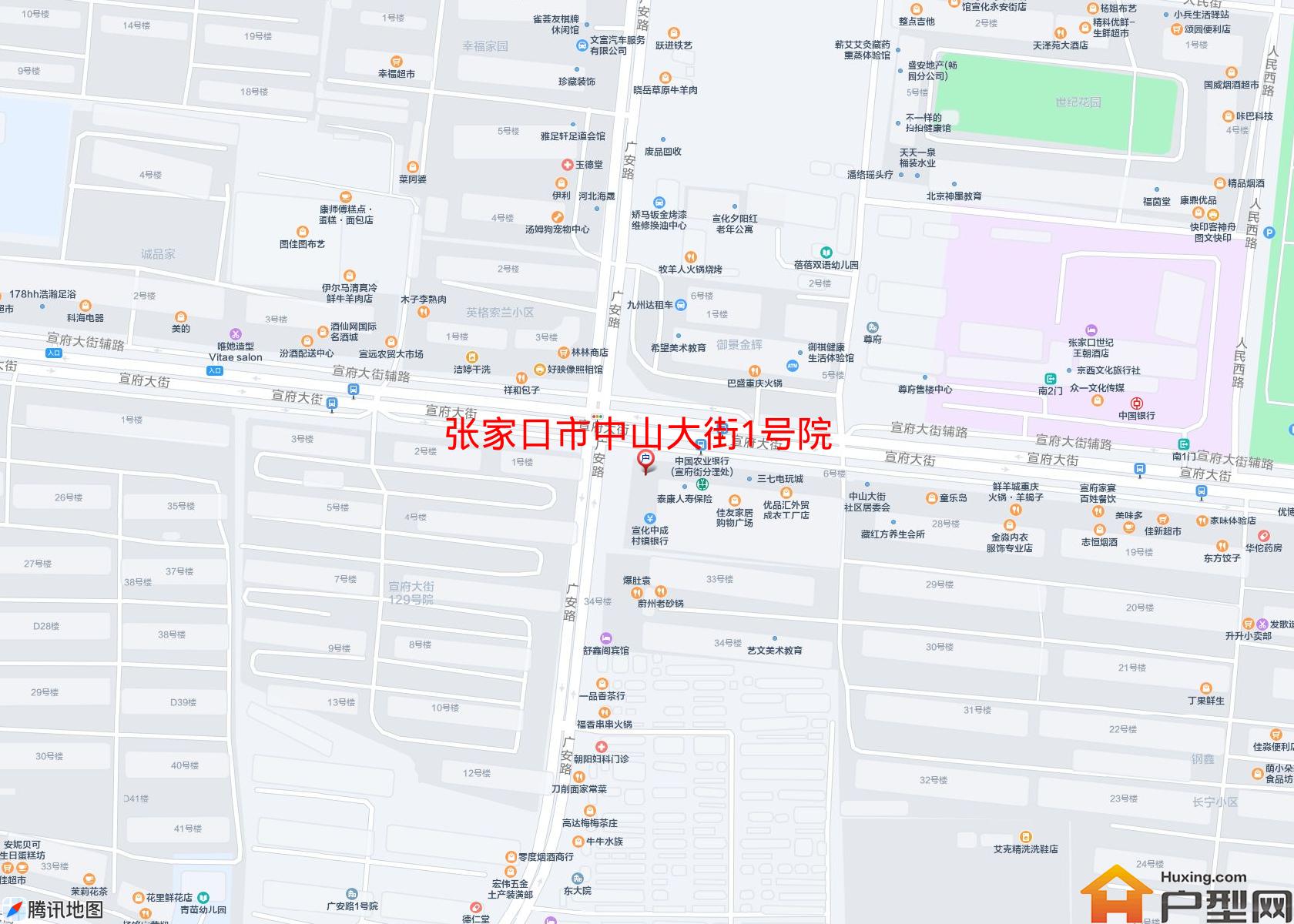 中山大街1号院小区 - 户型网