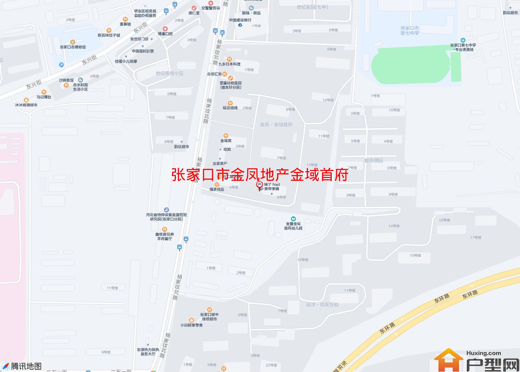 金凤地产金域首府小区 - 户型网