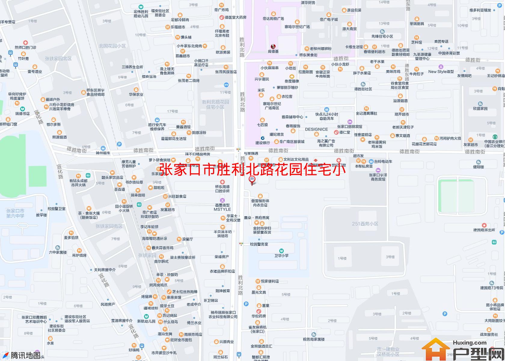 胜利北路花园住宅小区小区 - 户型网