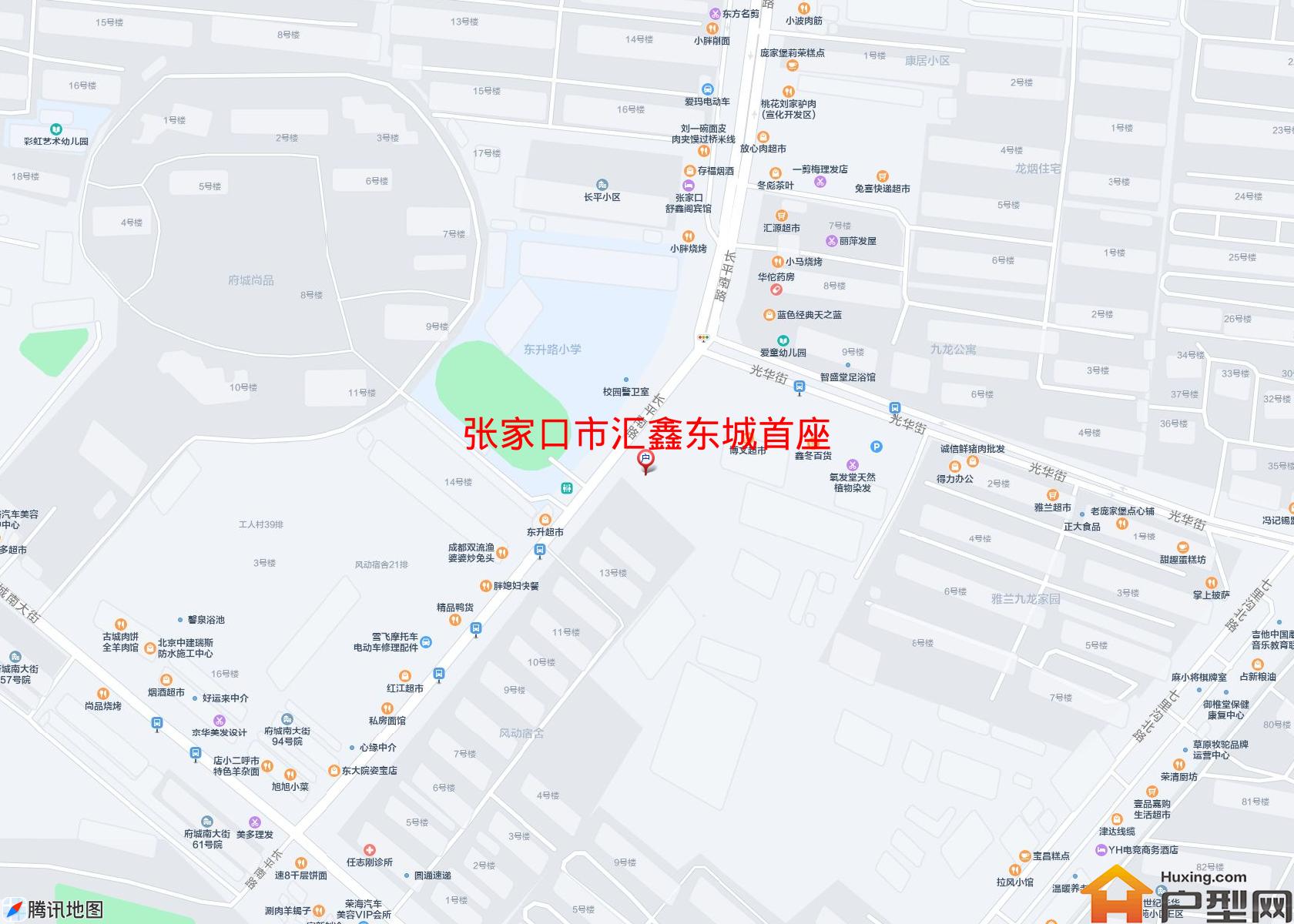 汇鑫东城首座小区 - 户型网