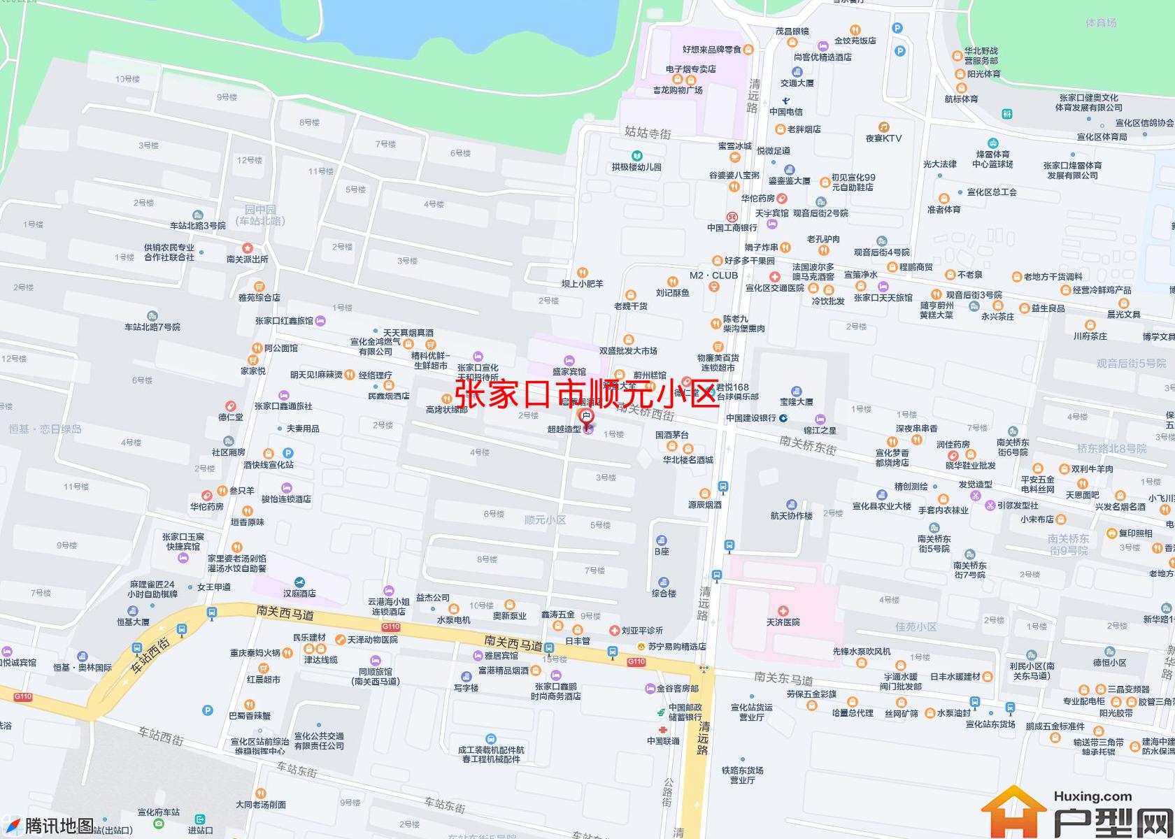 顺元小区小区 - 户型网