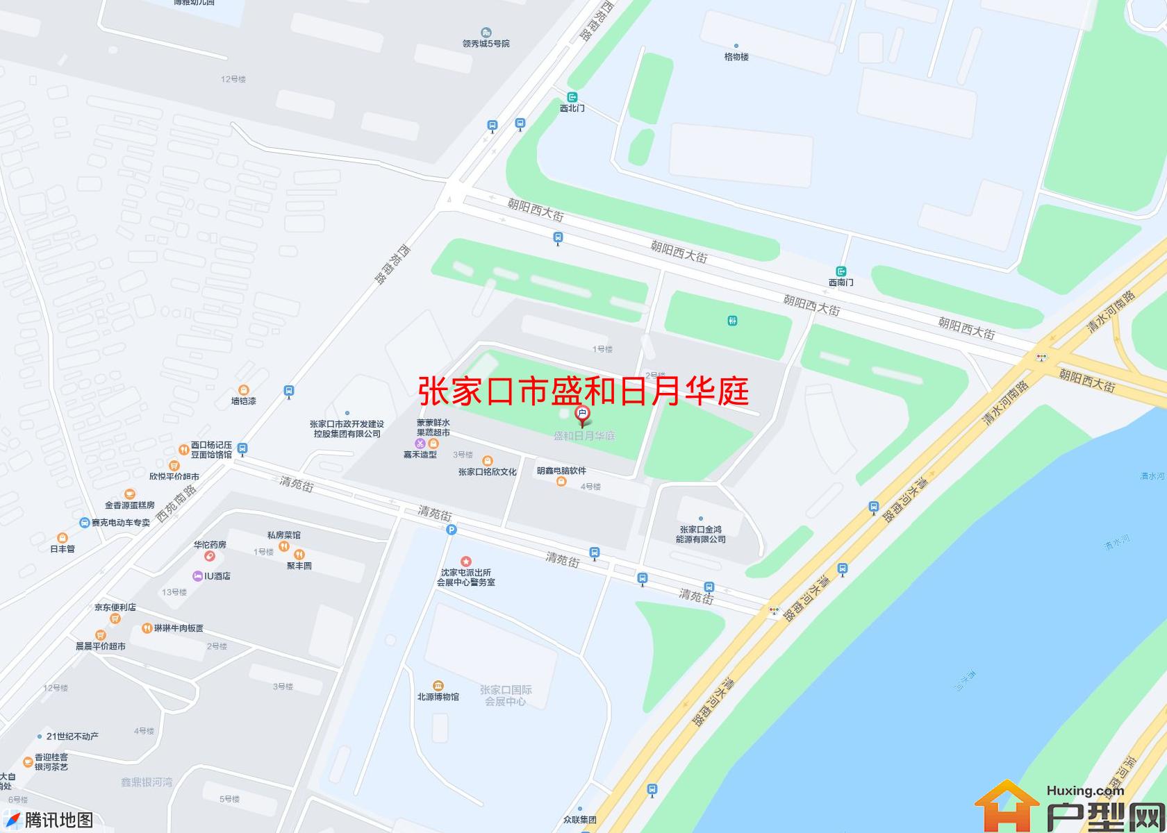 盛和日月华庭小区 - 户型网