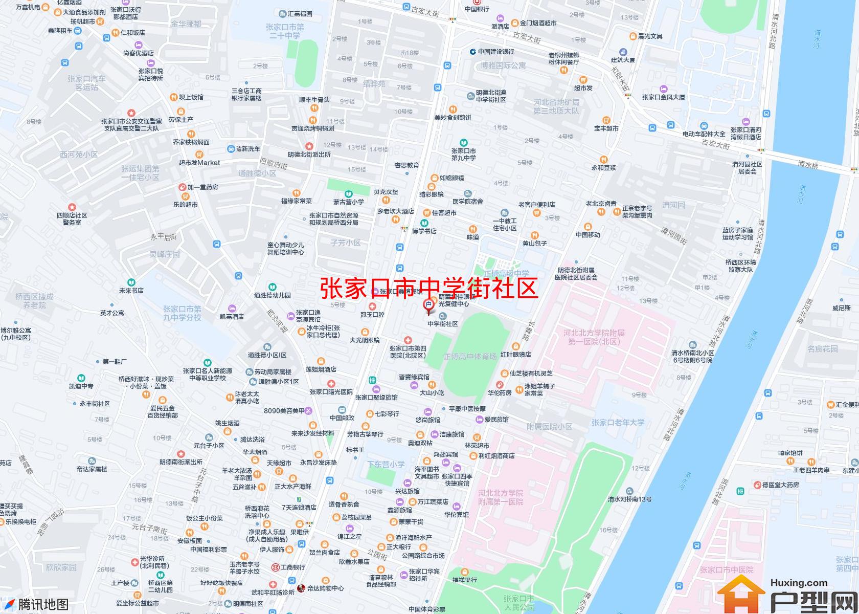 中学街社区小区 - 户型网