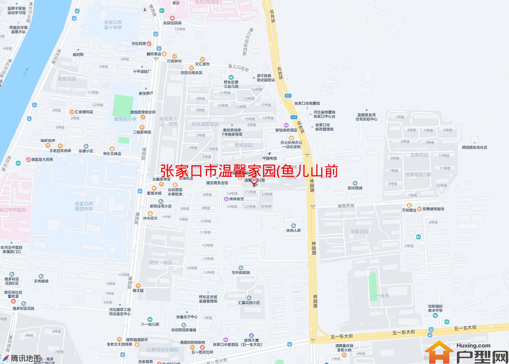 温馨家园(鱼儿山前街)小区 - 户型网