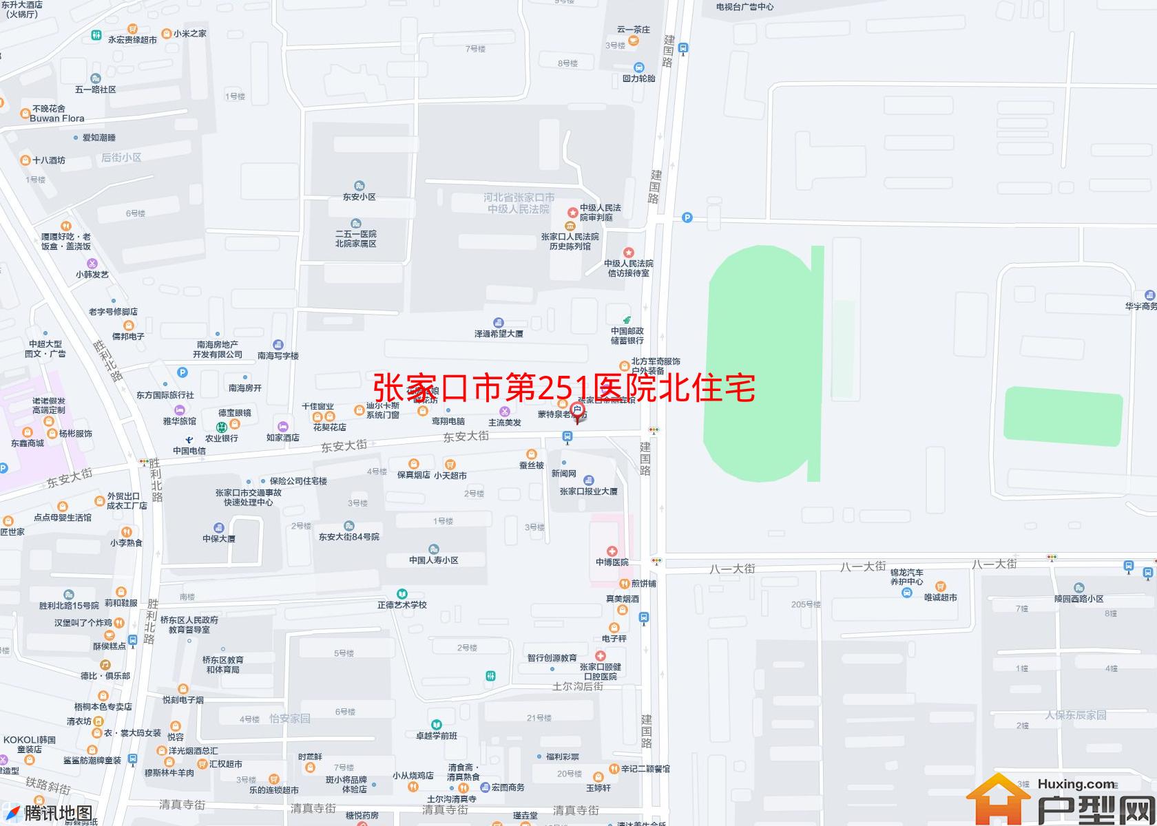 第251医院北住宅小区小区 - 户型网