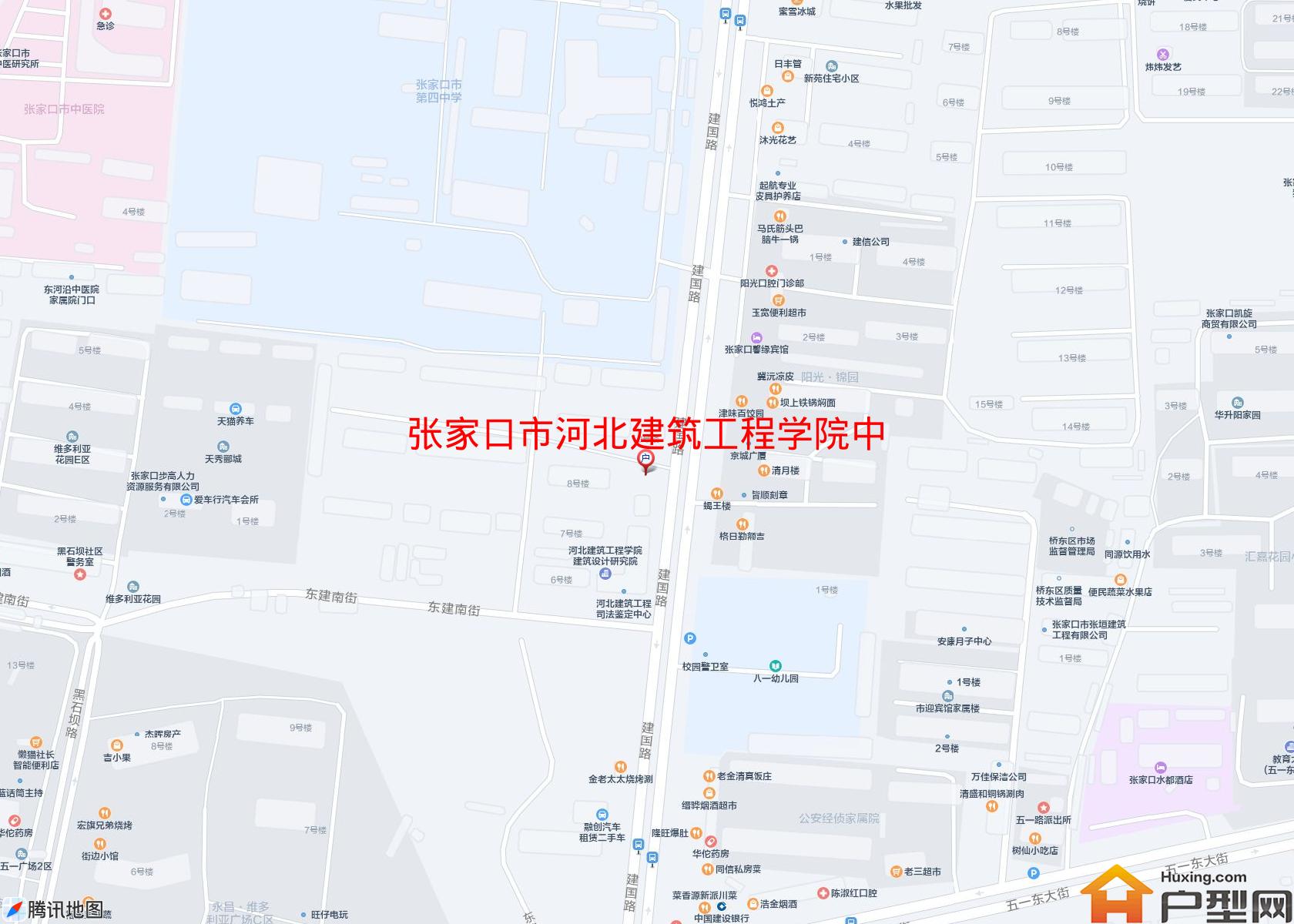 河北建筑工程学院中家属院小区 - 户型网