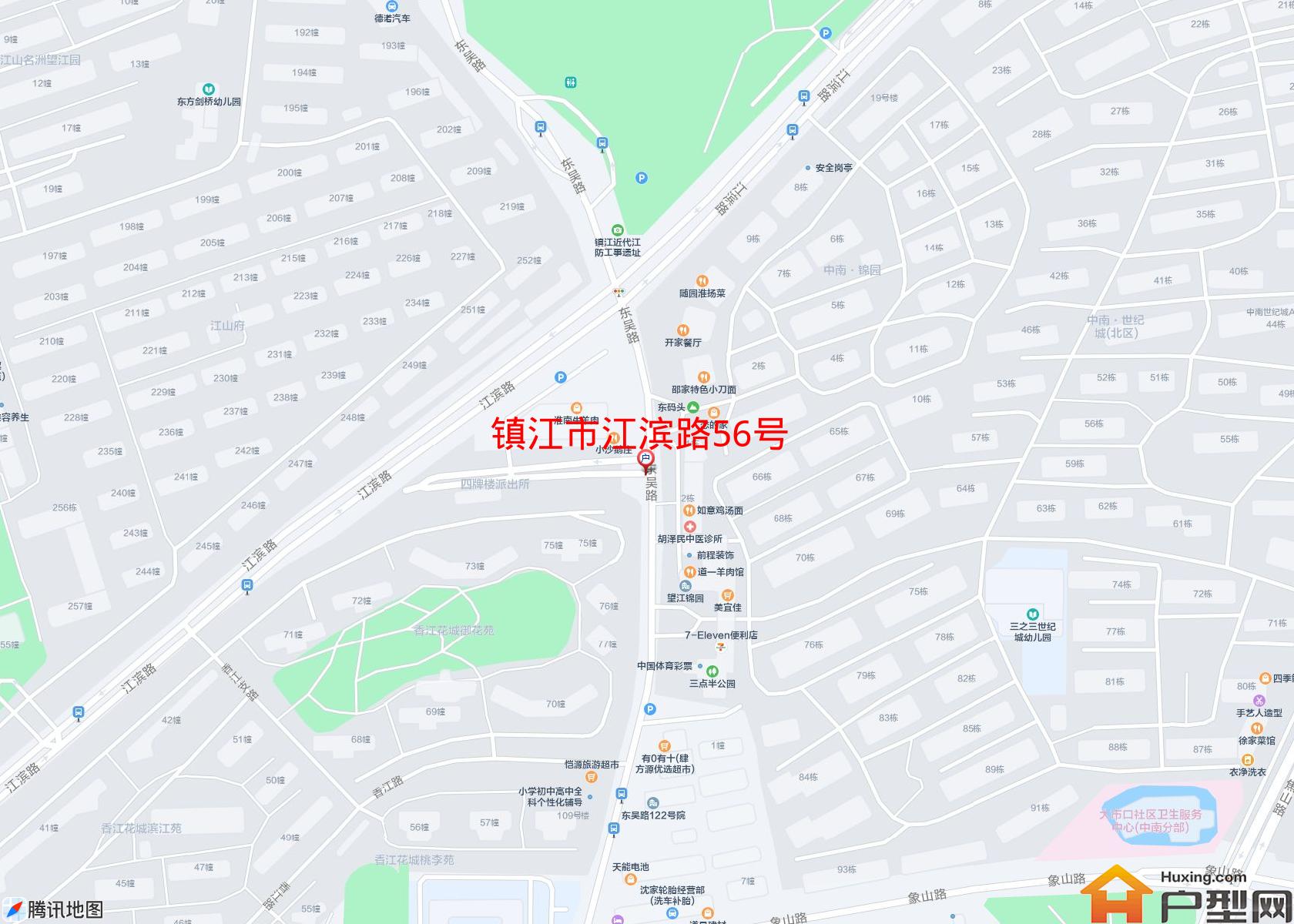 江滨路56号小区 - 户型网