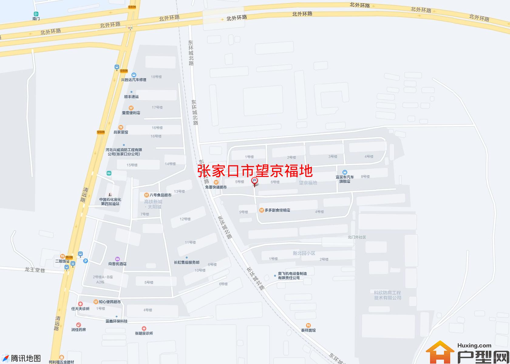 望京福地小区 - 户型网