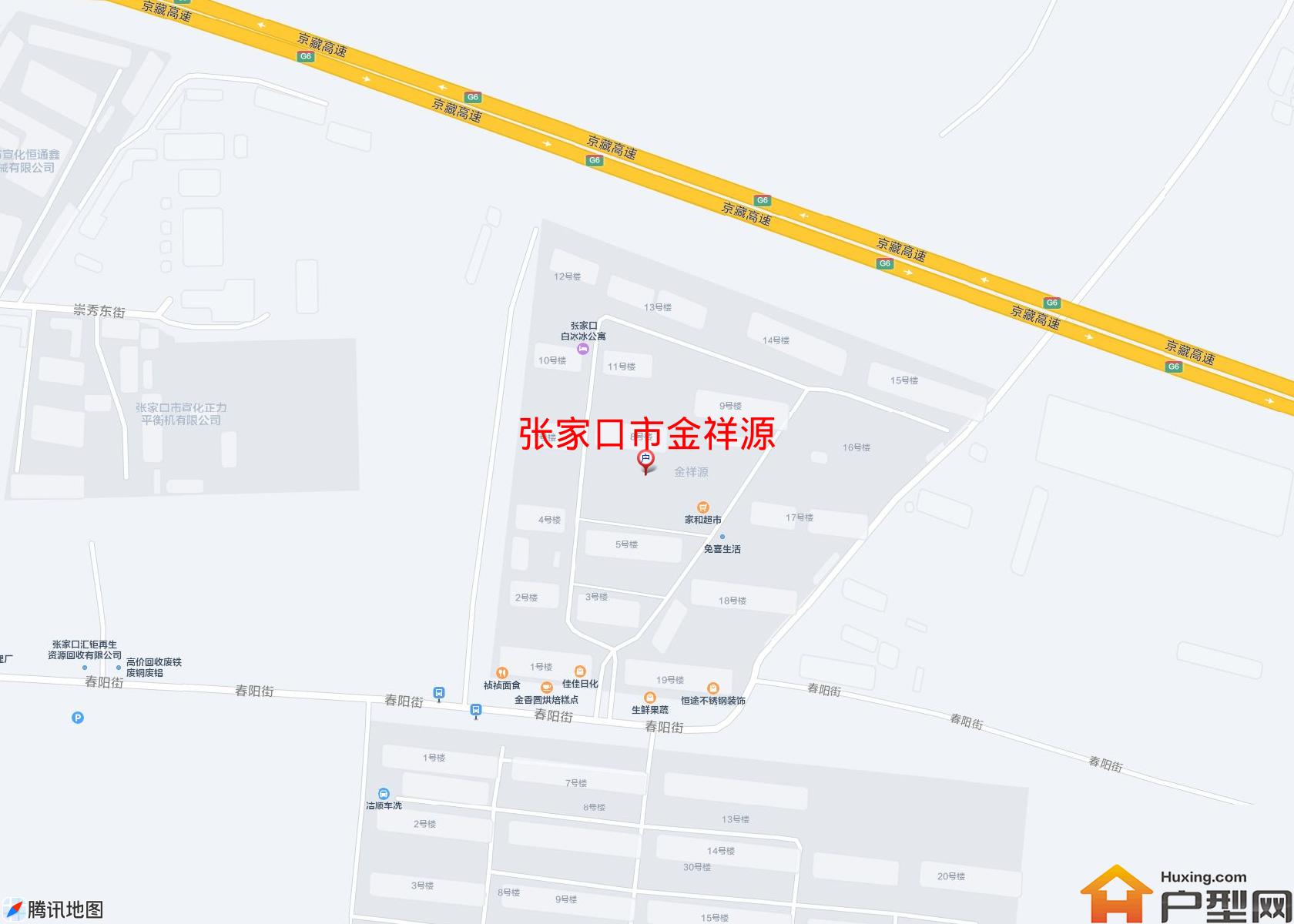 金祥源小区 - 户型网