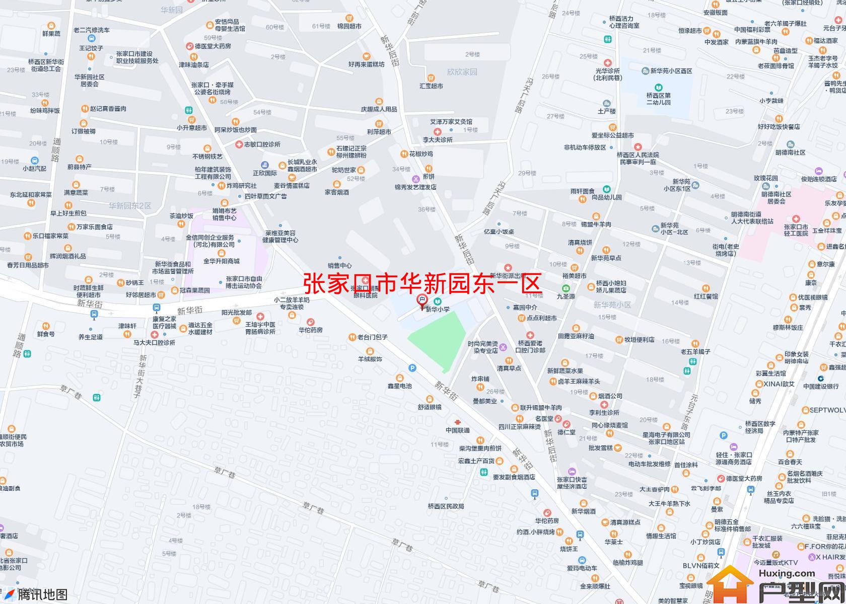 华新园东一区小区 - 户型网