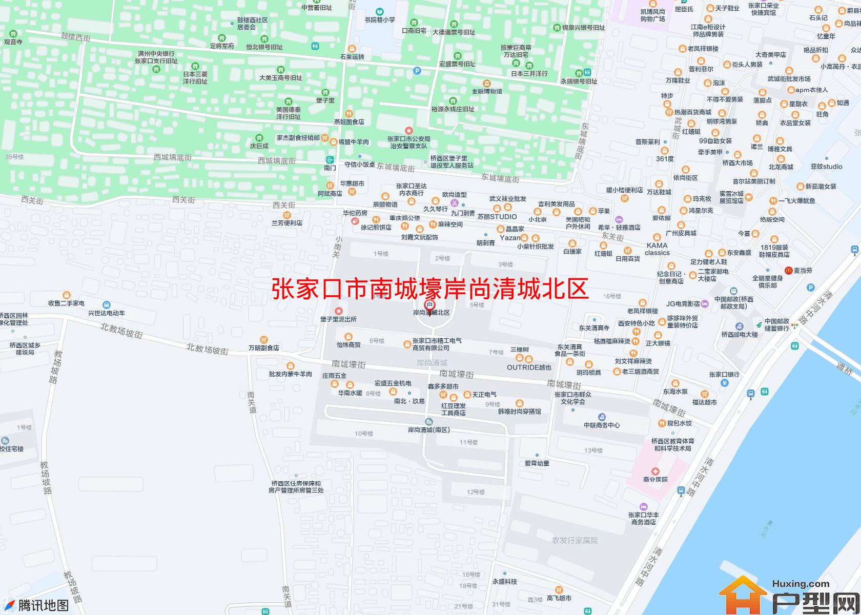 南城壕岸尚清城北区小区 - 户型网