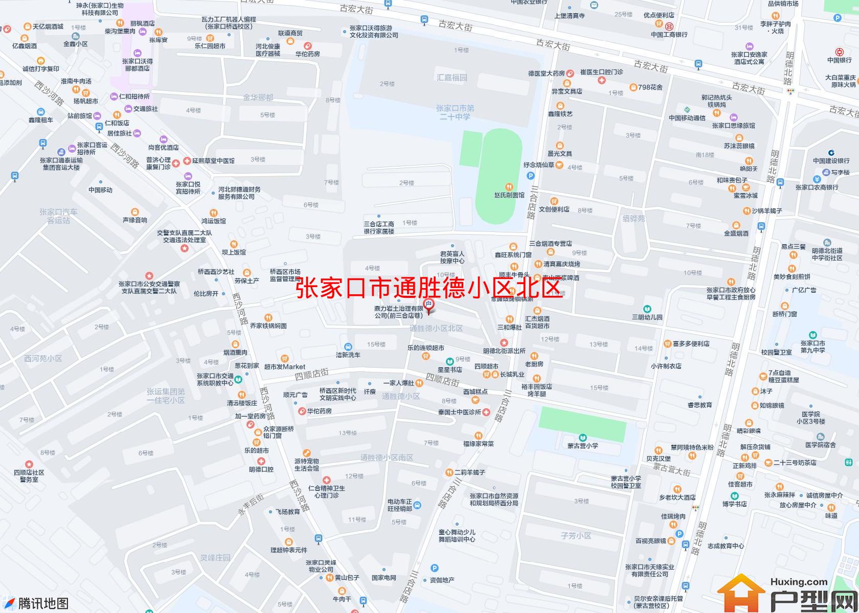 通胜德小区北区小区 - 户型网