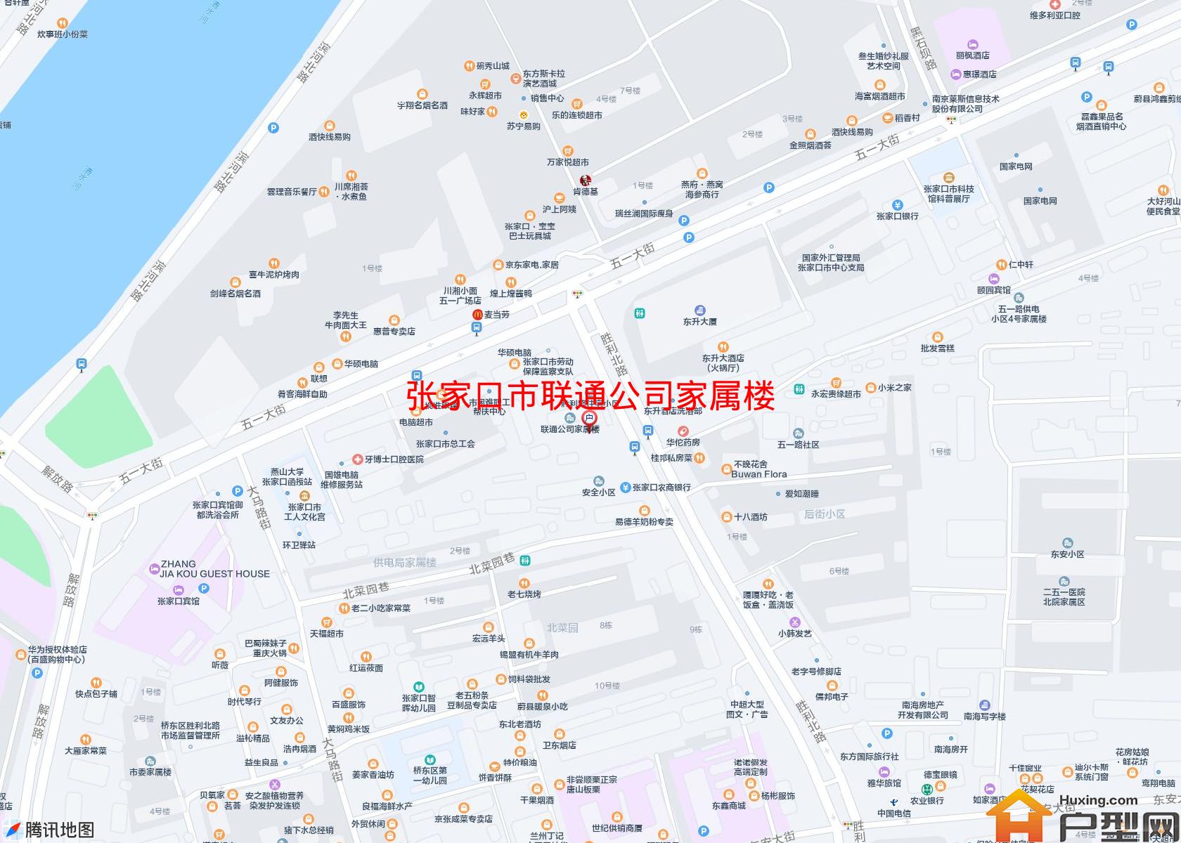 联通公司家属楼小区 - 户型网
