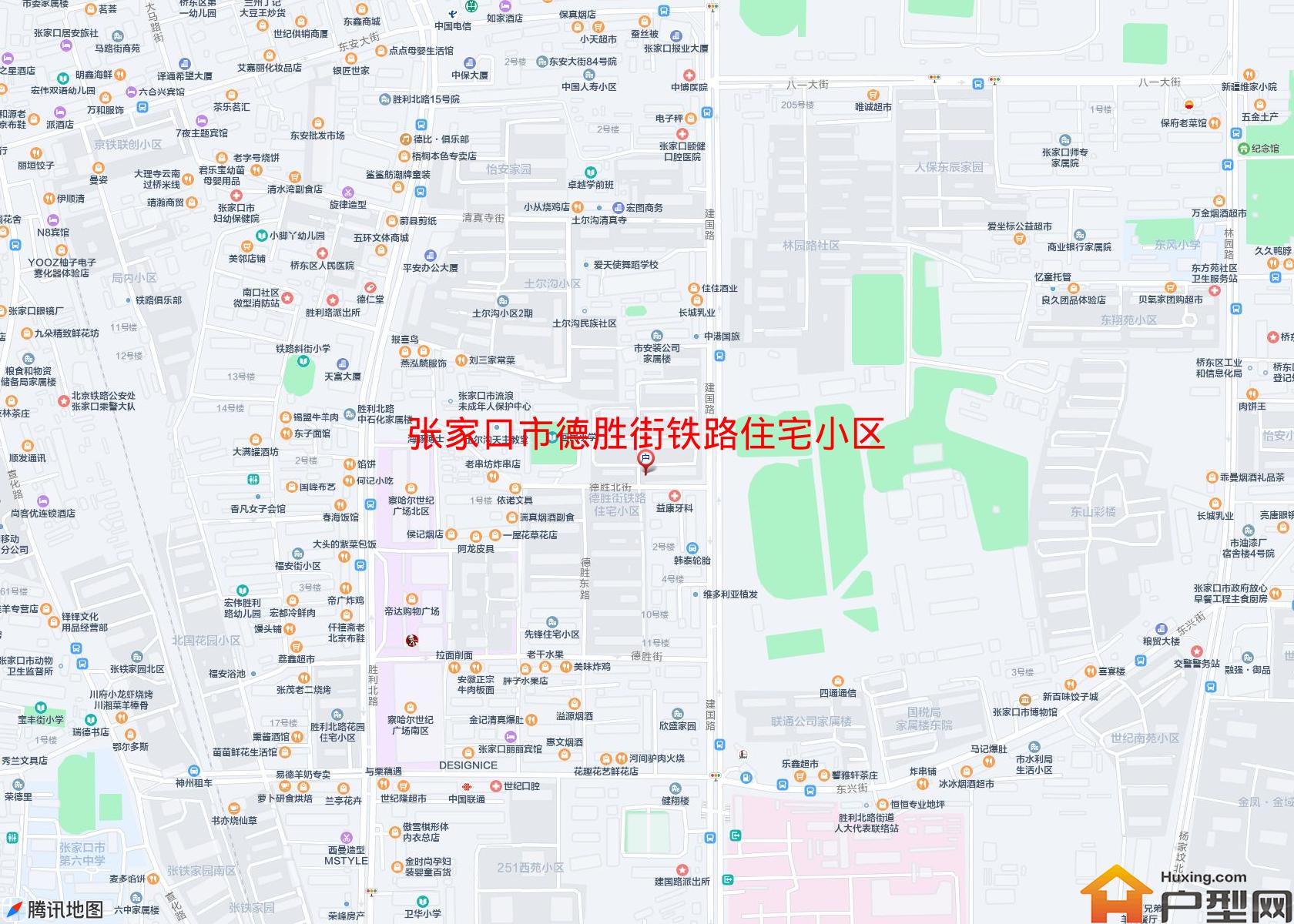 德胜街铁路住宅小区一号院小区 - 户型网