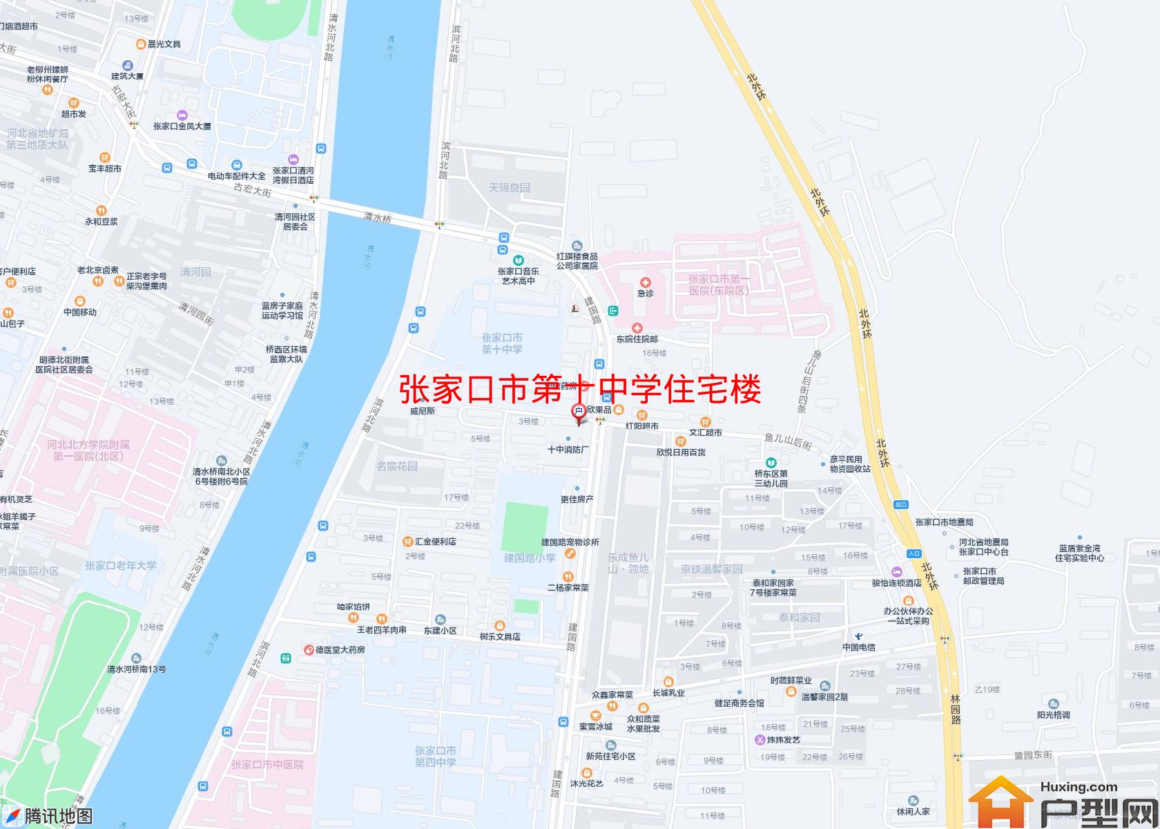 第十中学住宅楼小区 - 户型网
