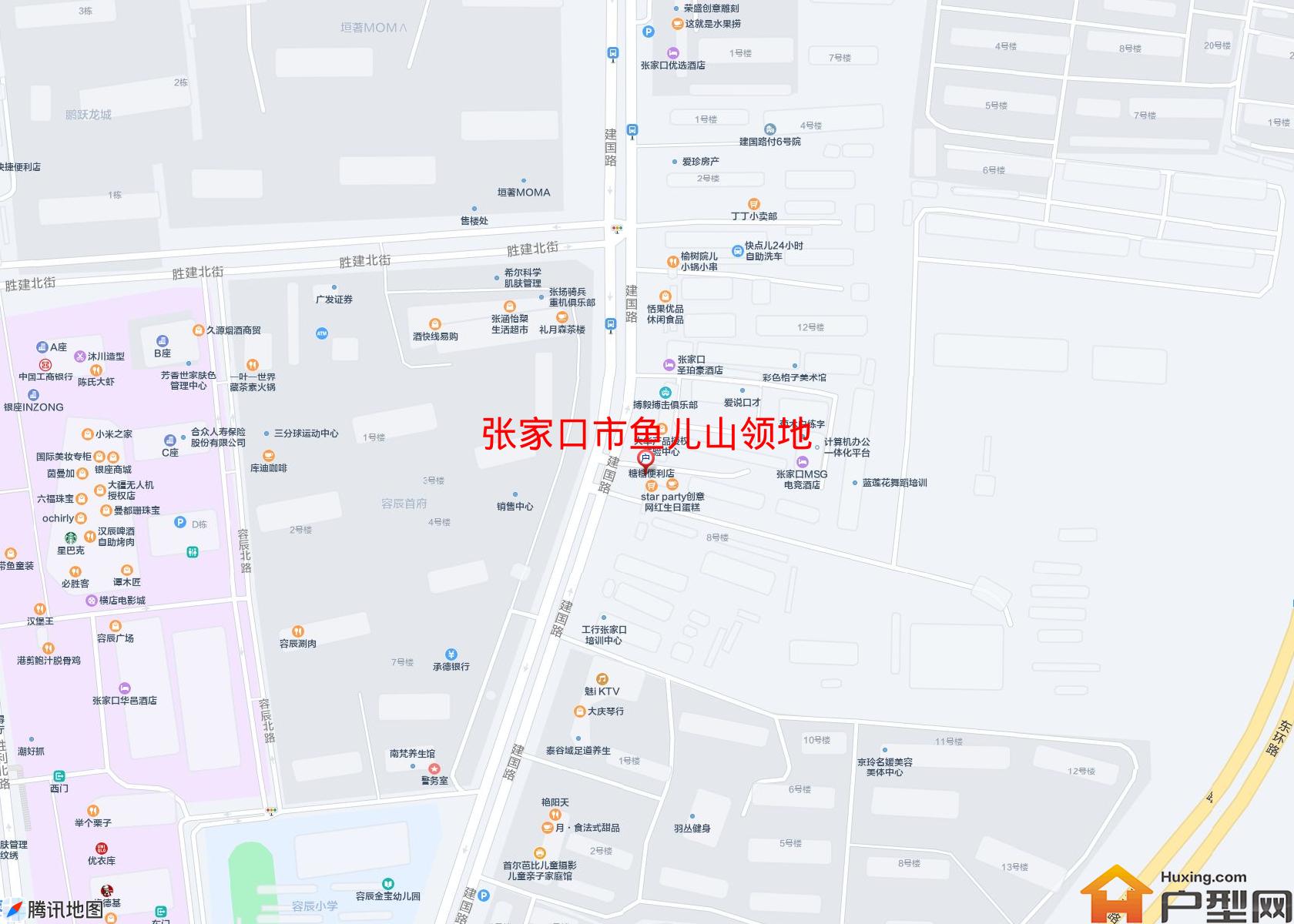 鱼儿山领地小区 - 户型网