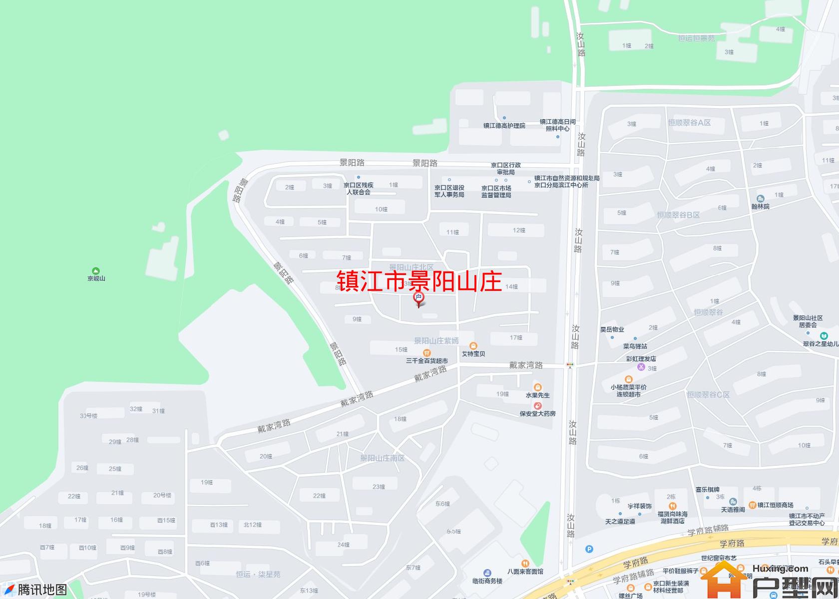 景阳山庄小区 - 户型网