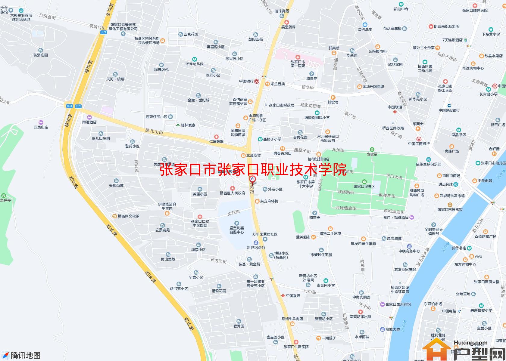 张家口职业技术学院教工住宅小区小区 - 户型网