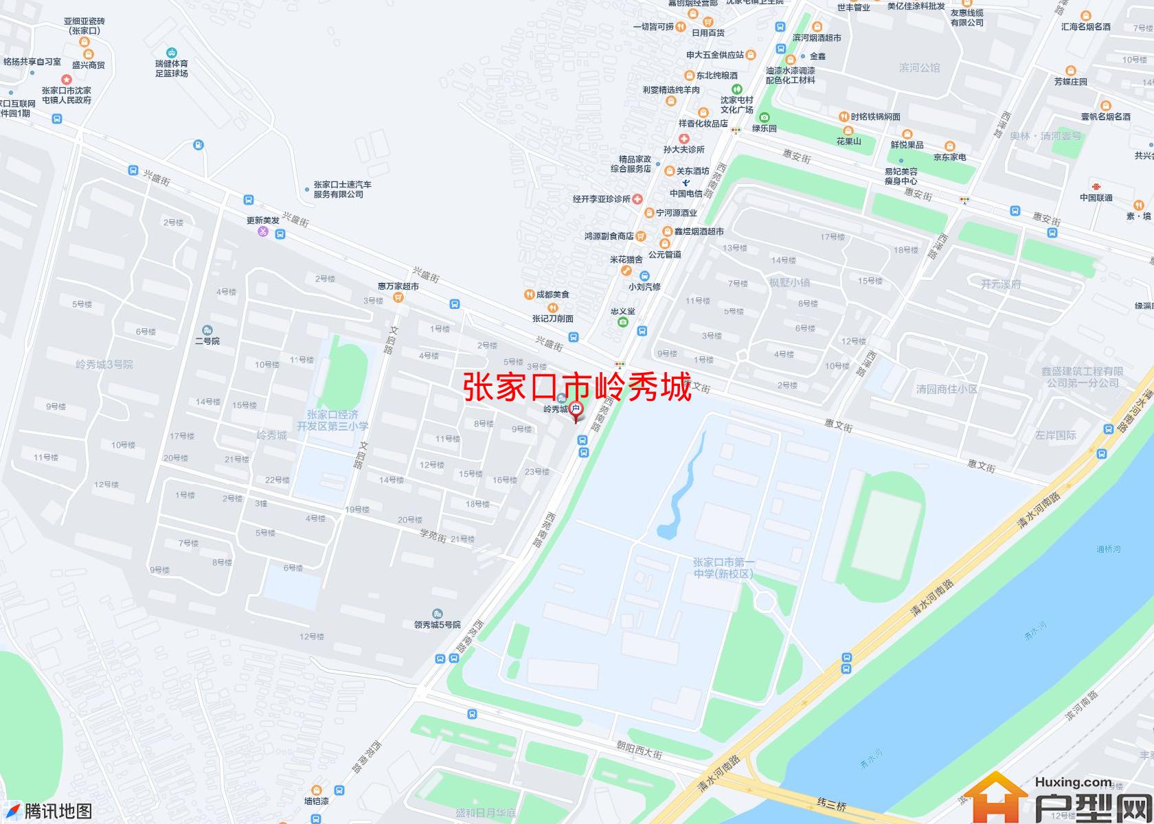 岭秀城小区 - 户型网