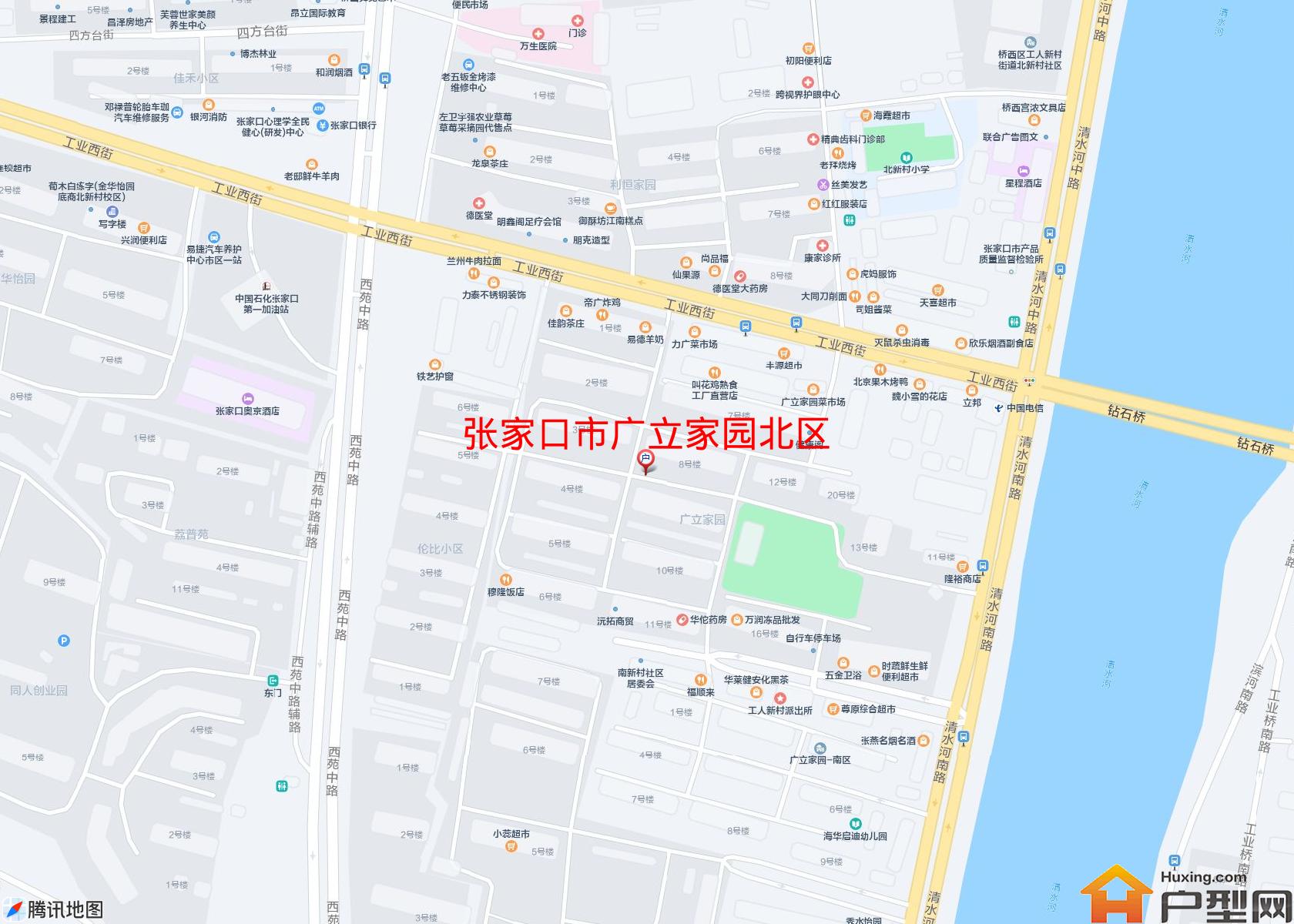 广立家园北区小区 - 户型网