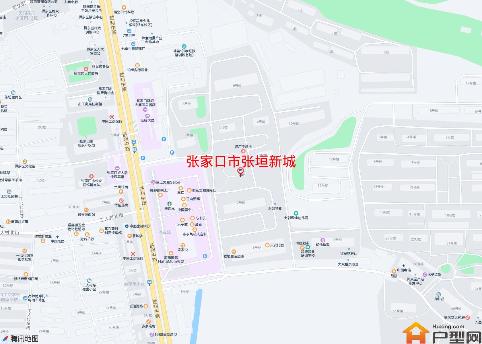 张垣新城小区 - 户型网