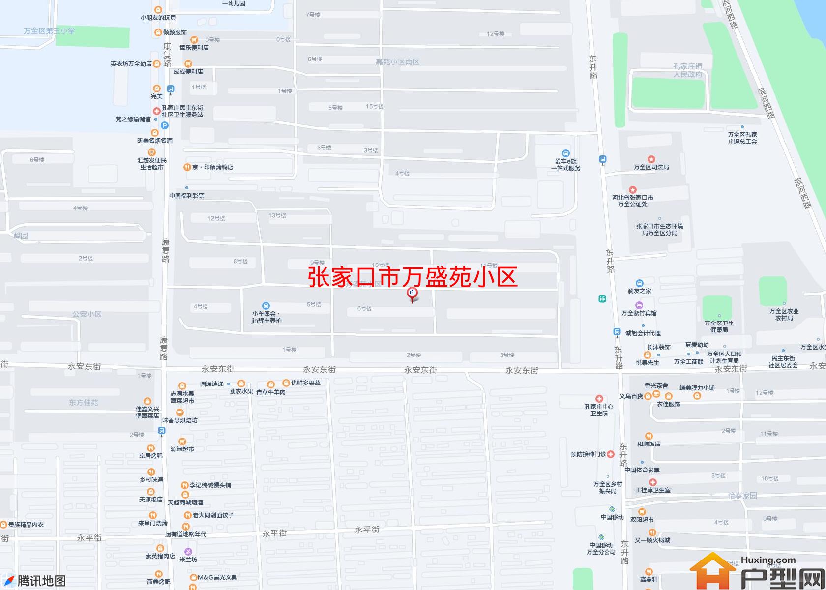 万盛苑小区小区 - 户型网