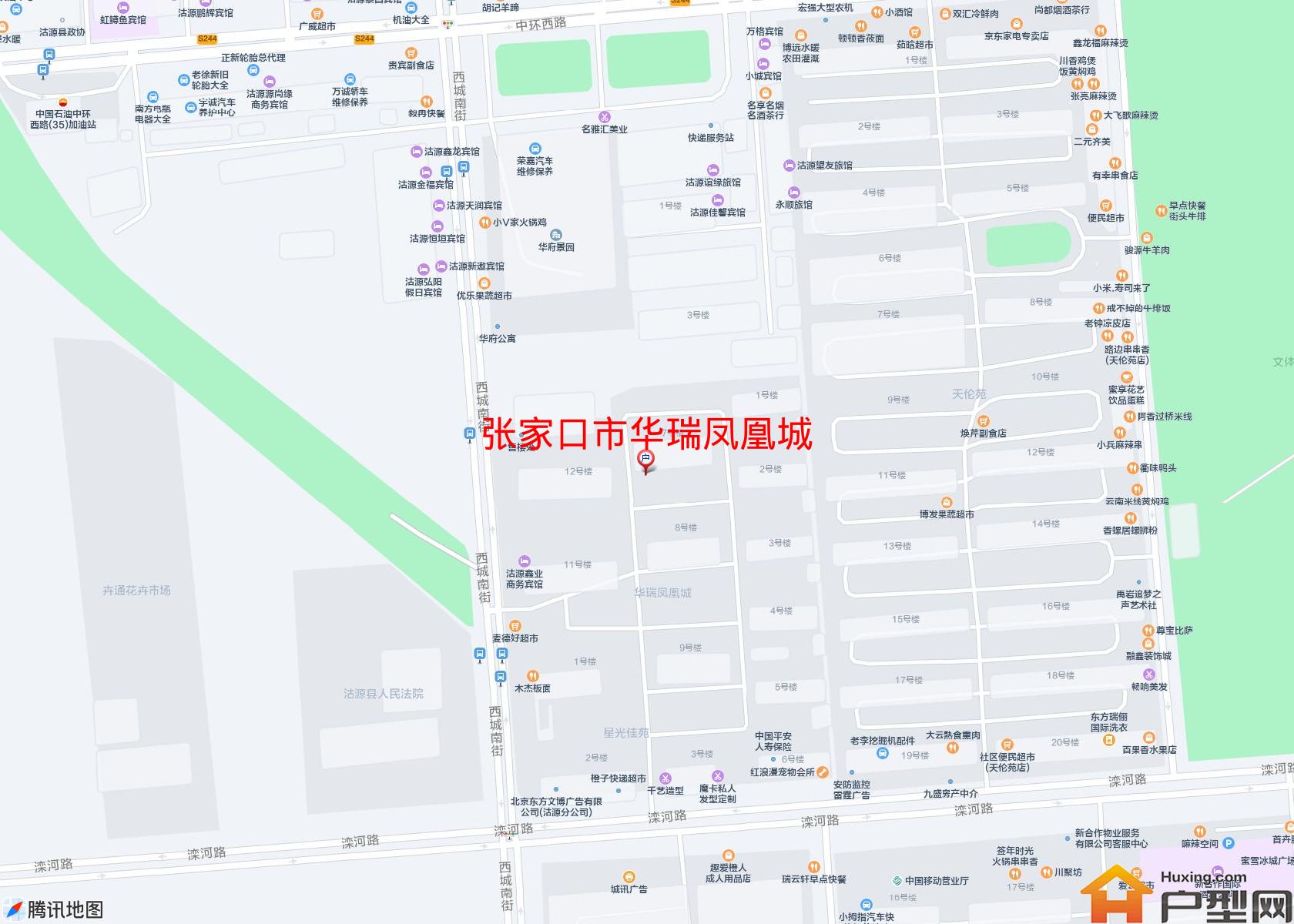 华瑞凤凰城小区 - 户型网