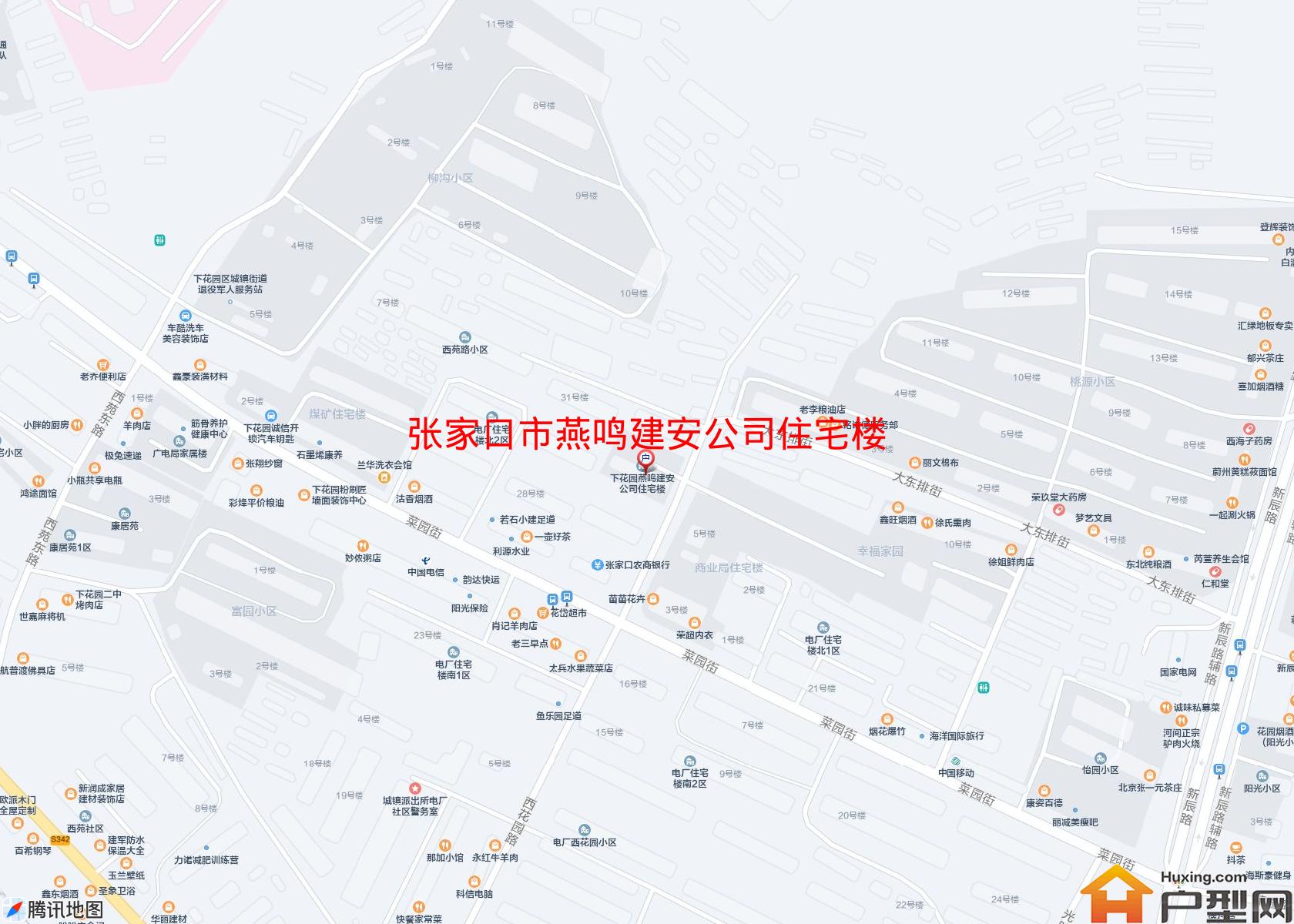 燕鸣建安公司住宅楼小区 - 户型网