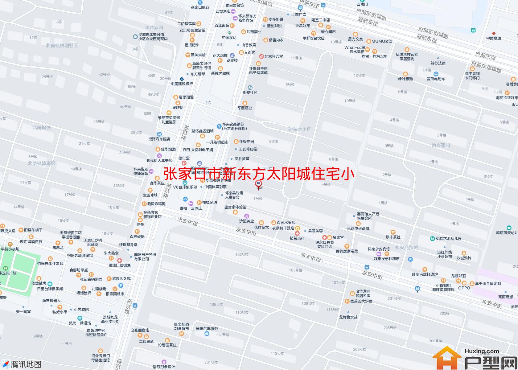 新东方太阳城住宅小区小区 - 户型网