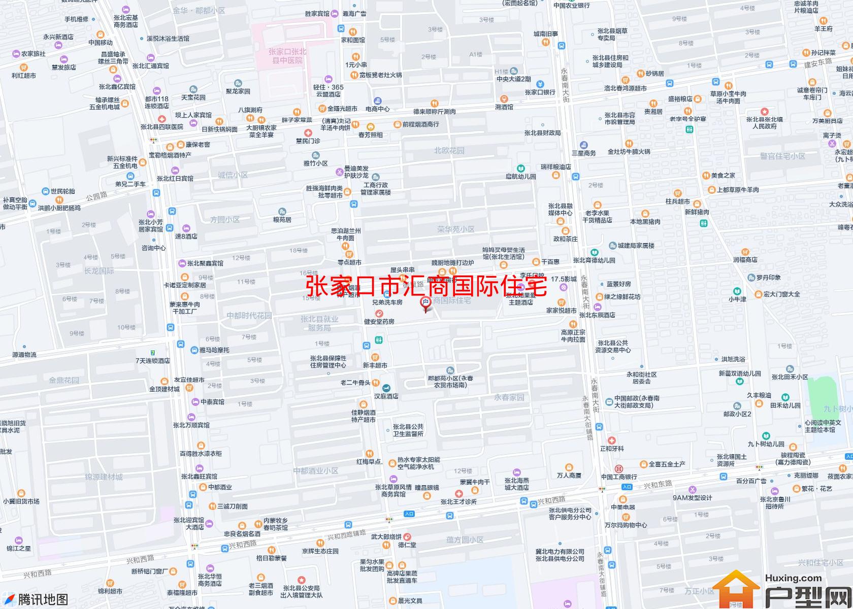 汇商国际住宅小区 - 户型网